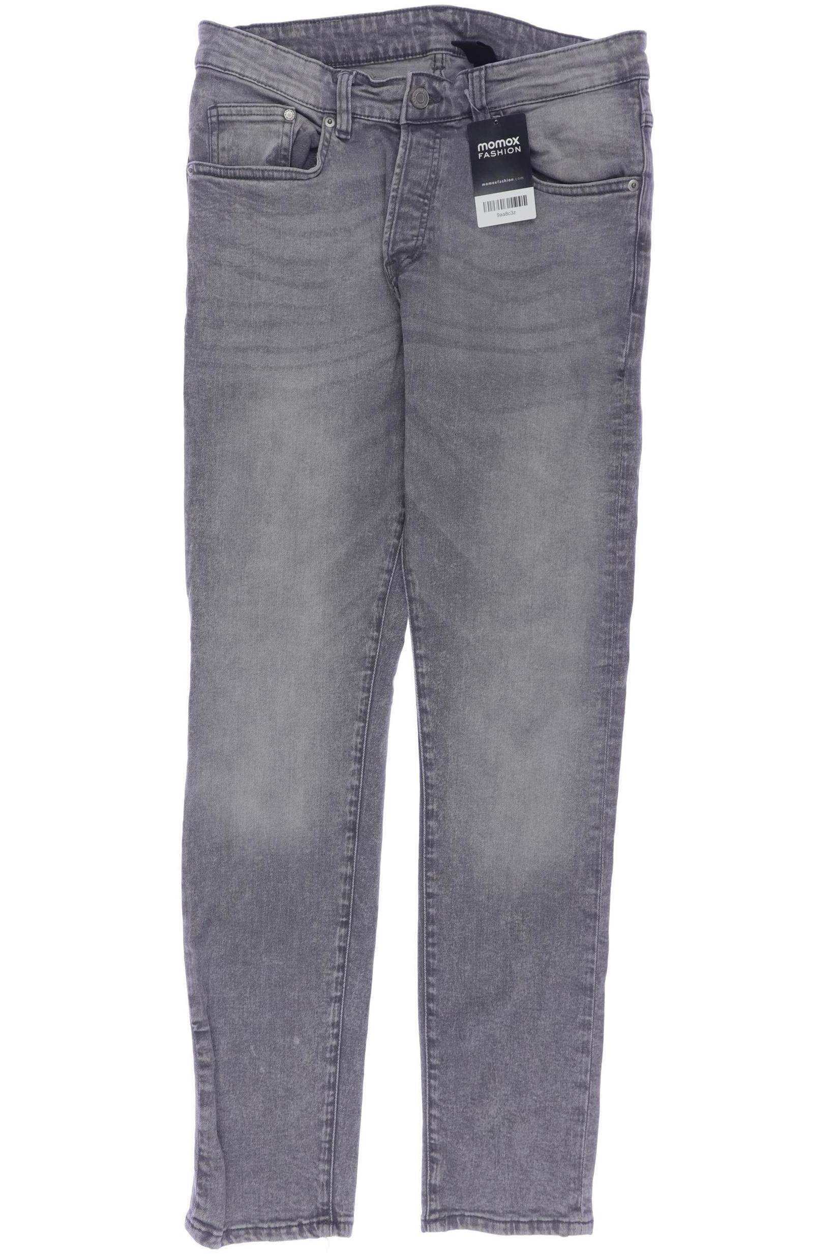 

H&M Herren Jeans, grau, Gr. 32