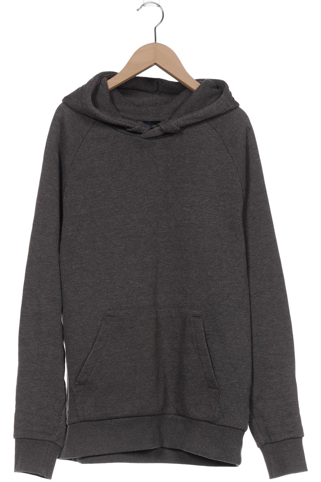 

H&M Herren Kapuzenpullover, grau
