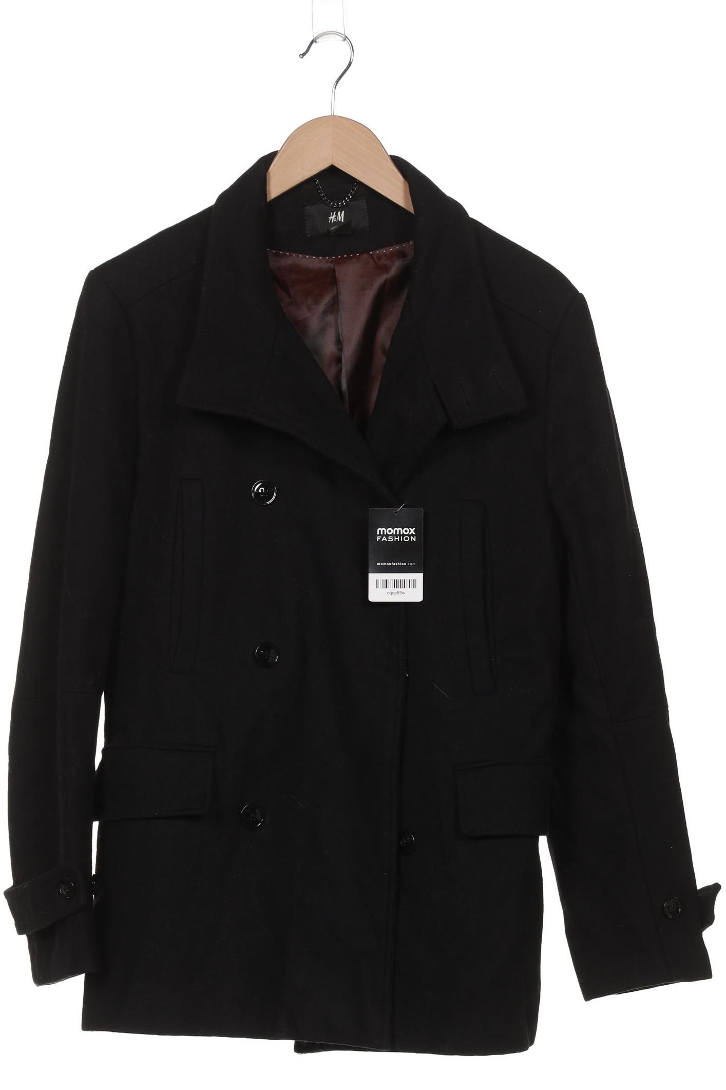 

H&M Herren Jacke, schwarz, Gr. 48
