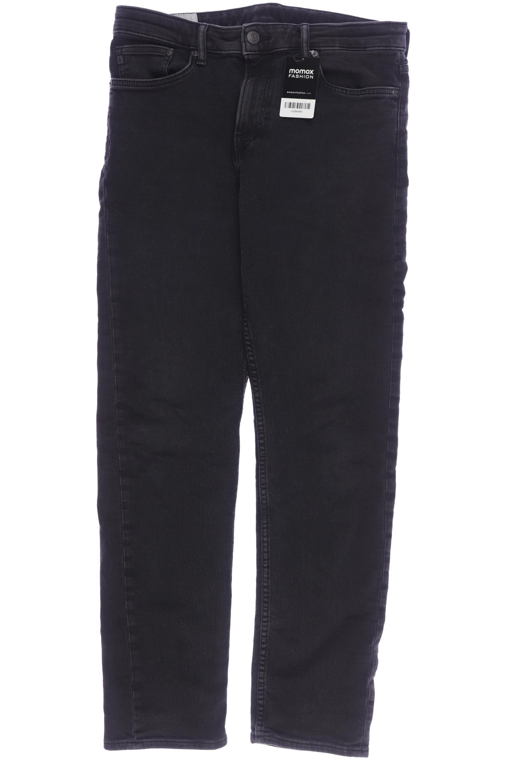 

H&M Herren Jeans, schwarz, Gr. 32