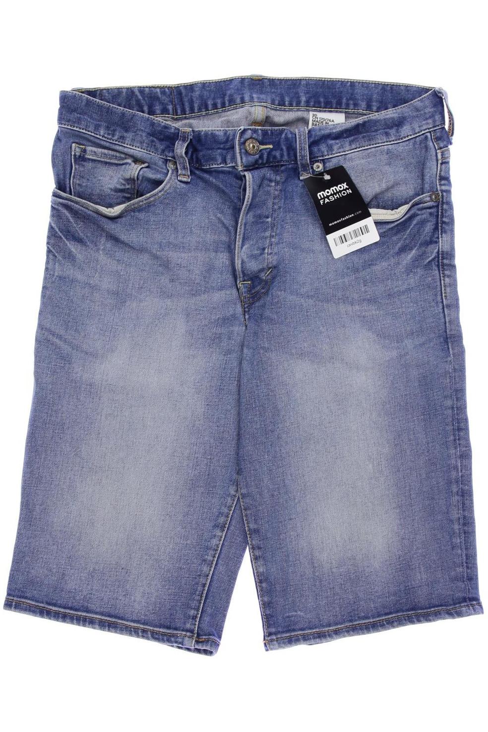 

H&M Herren Shorts, blau, Gr. 30