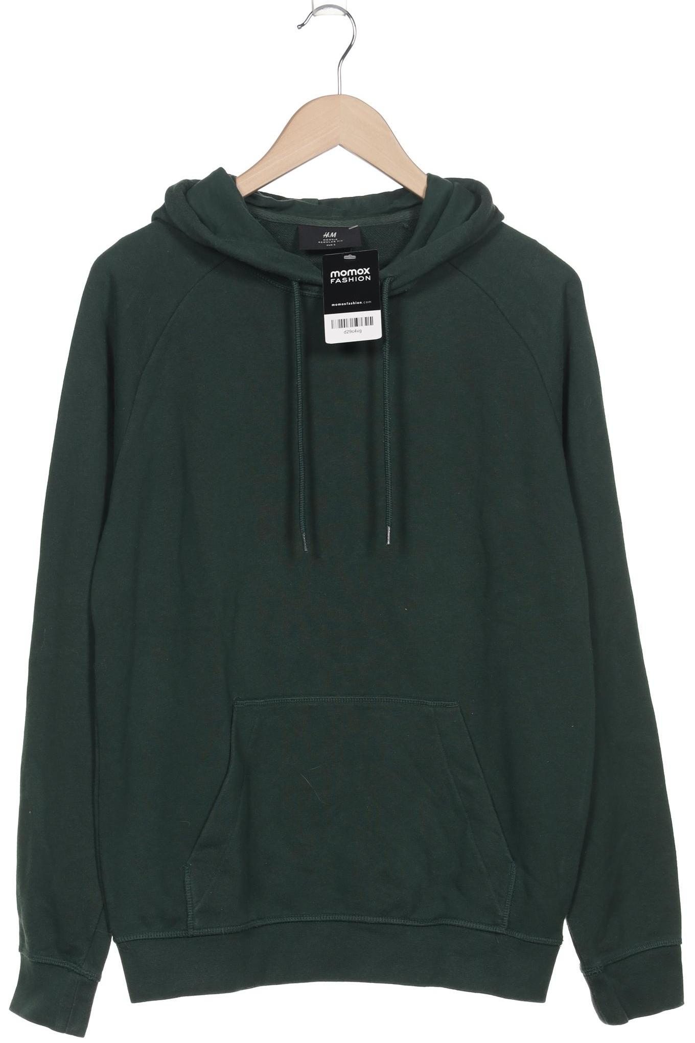 

H&M Herren Kapuzenpullover, grün, Gr. 46