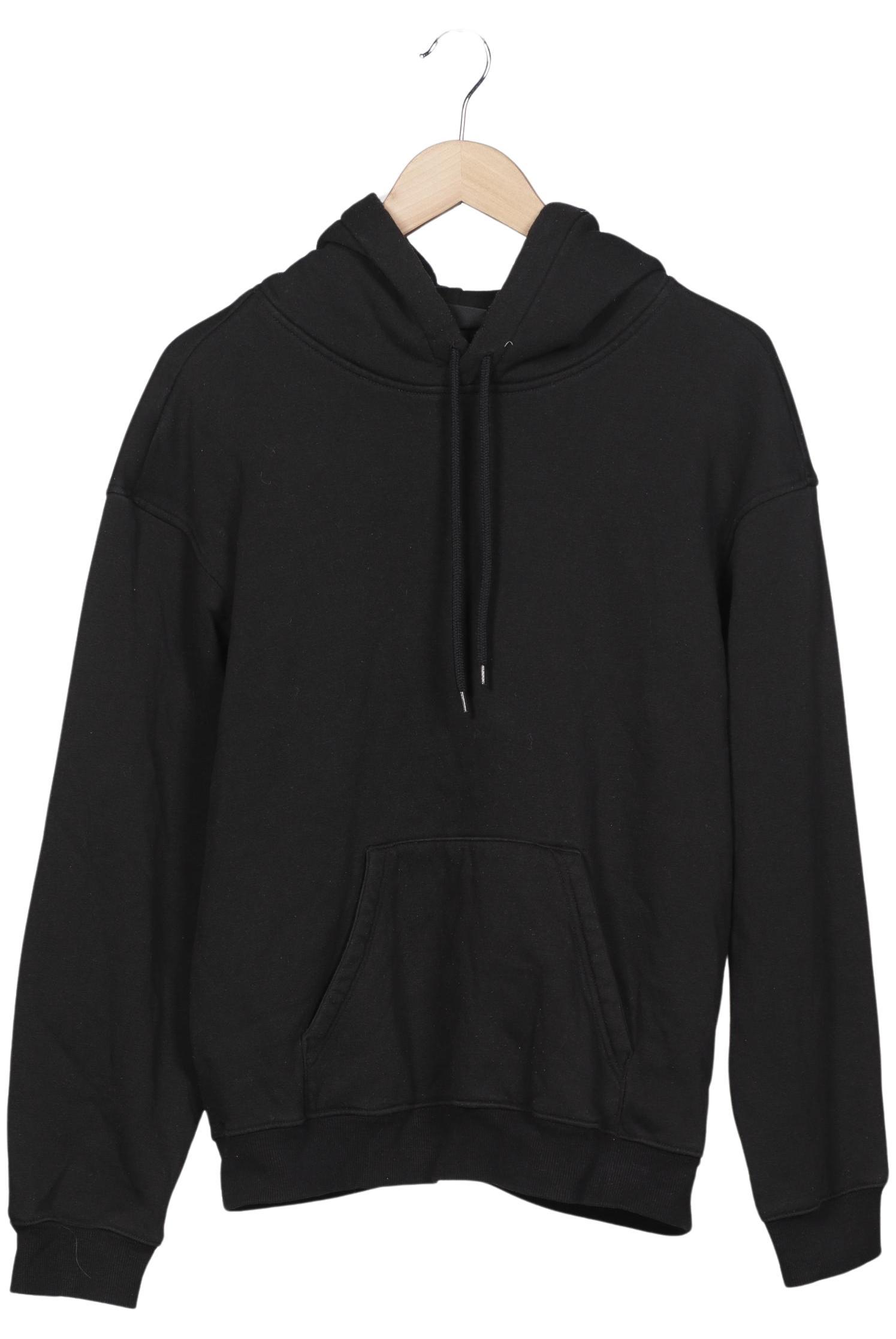 

H&M Herren Kapuzenpullover, schwarz, Gr. 46