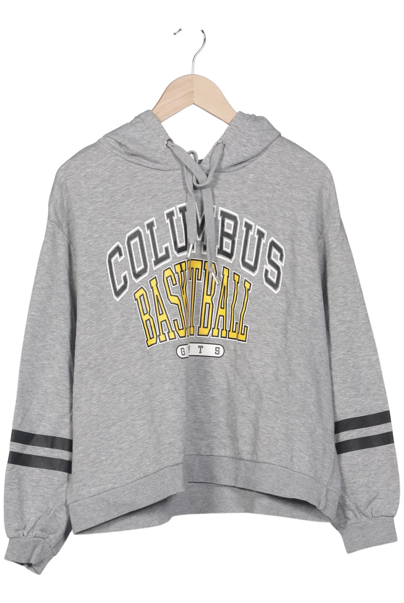 

H&M Herren Kapuzenpullover, grau, Gr. 54