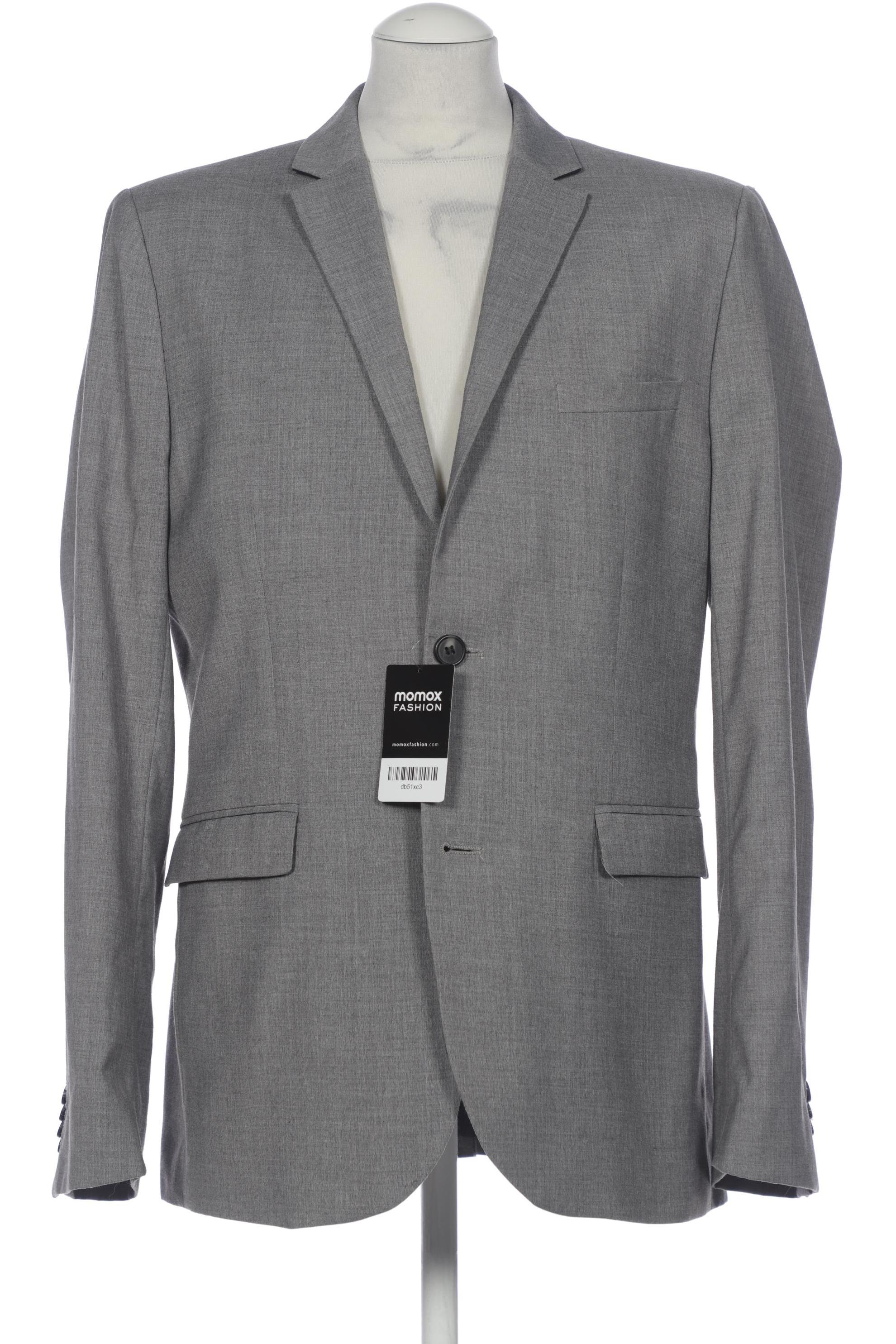 

H&M Herren Sakko, grau, Gr. 52