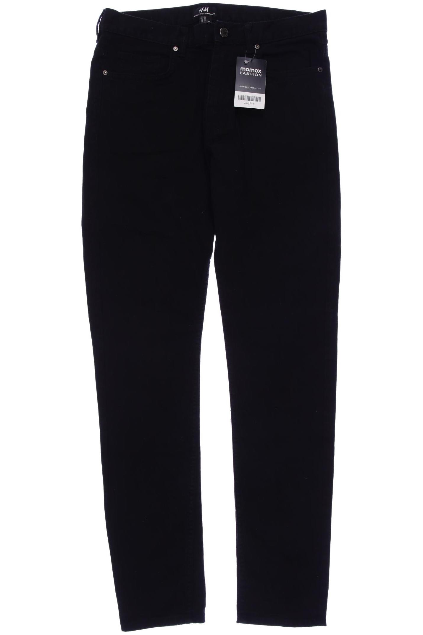 

H&M Herren Jeans, schwarz, Gr. 30
