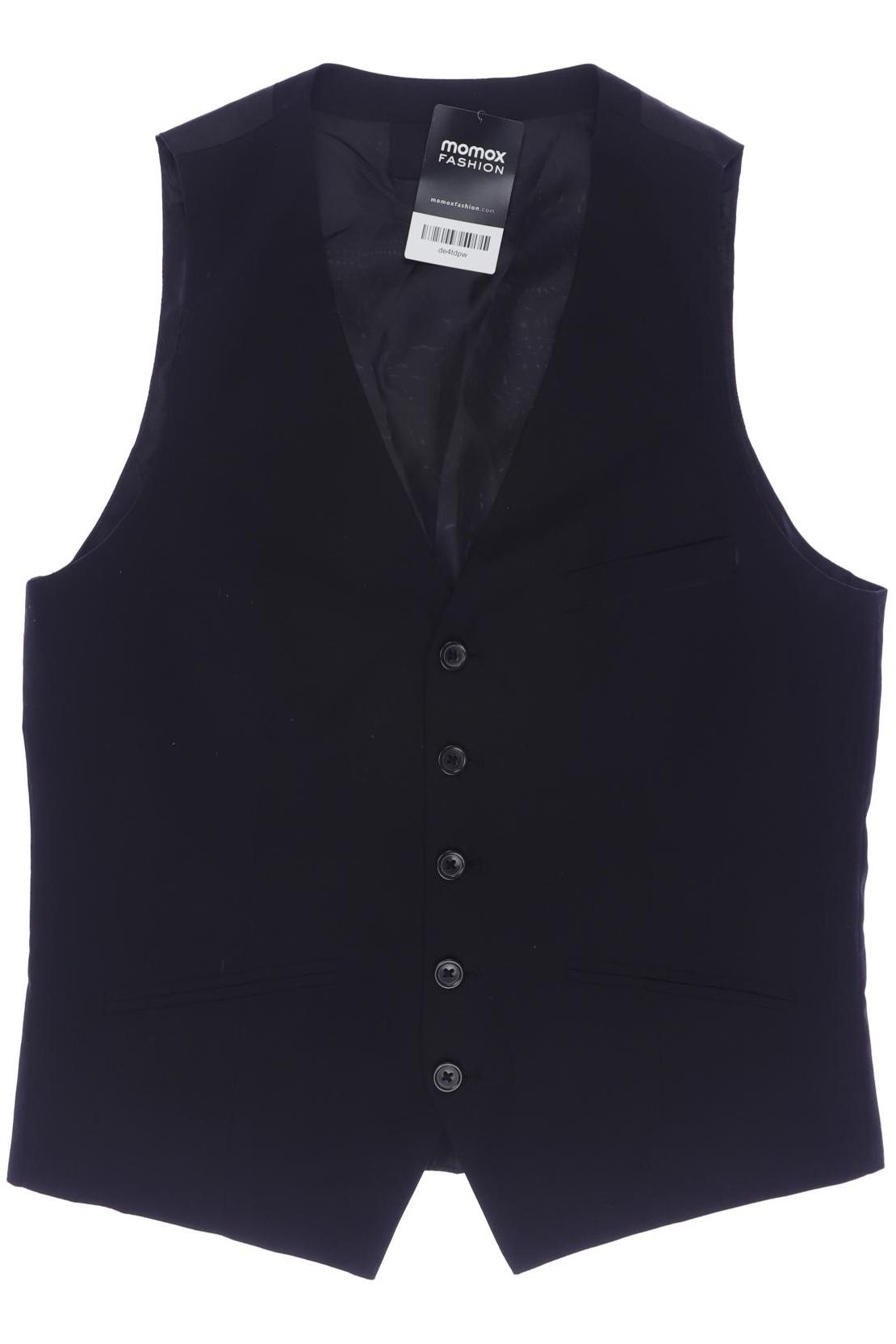

H&M Herren Weste, schwarz, Gr. 48