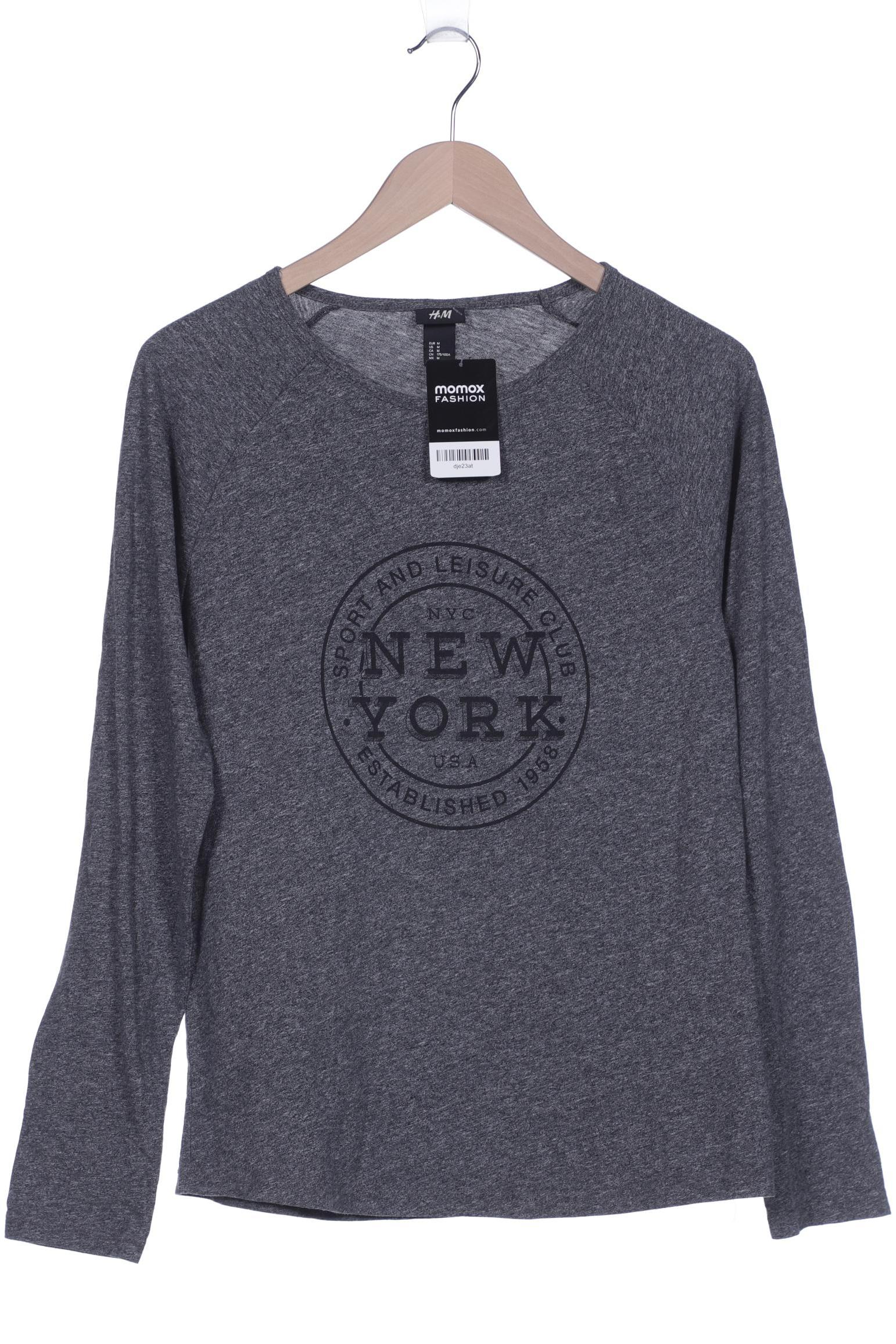 

H&M Herren Langarmshirt, grau