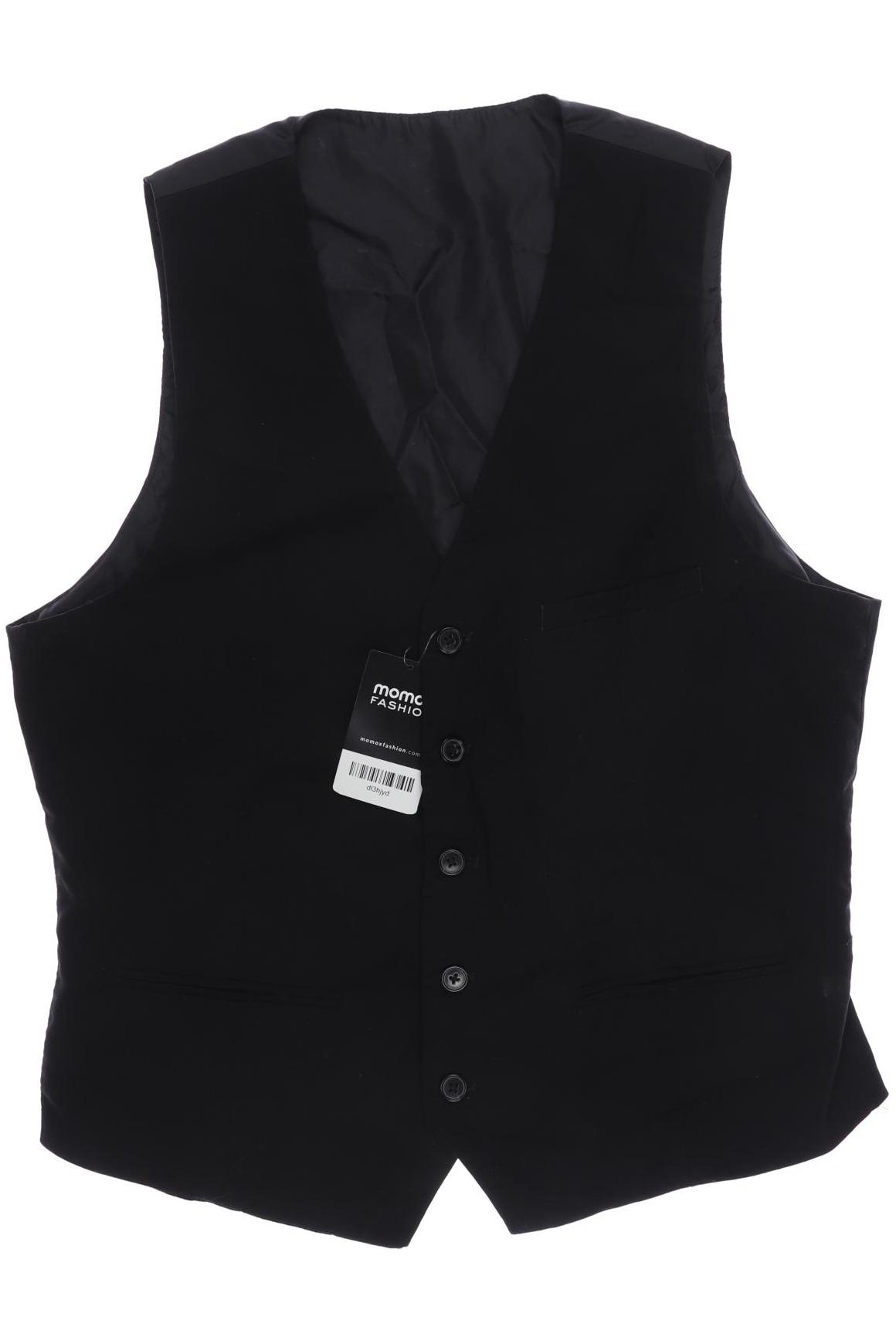 

H&M Herren Weste, schwarz, Gr. 52