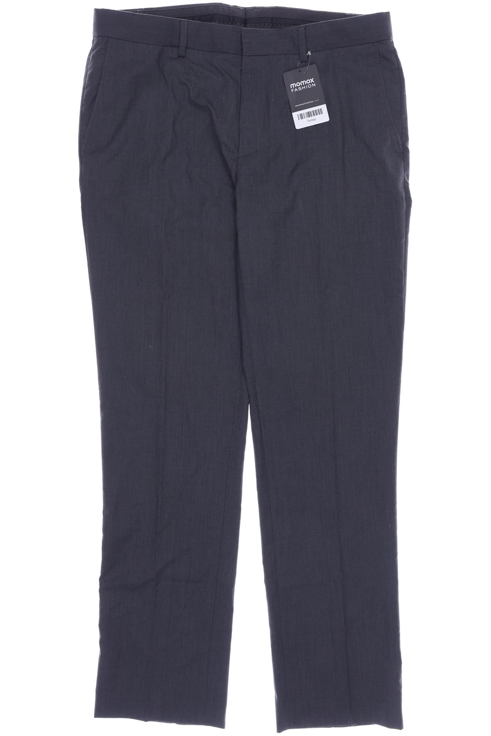 

H&M Herren Stoffhose, grau, Gr. 50