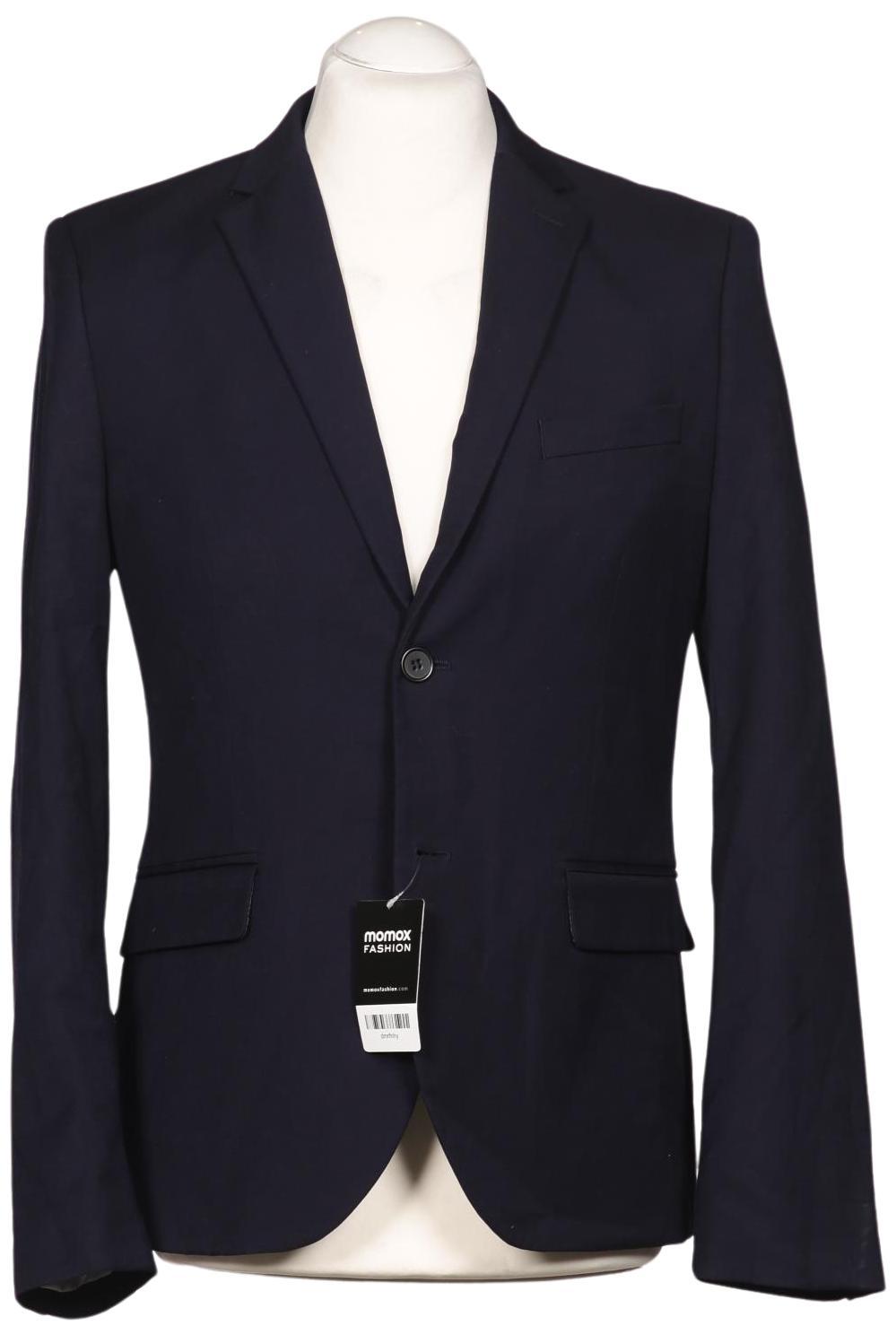 

H&M Herren Sakko, marineblau, Gr. 48