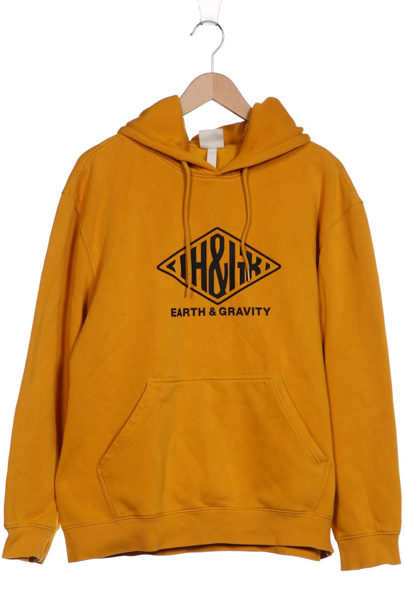

H&M Herren Kapuzenpullover, orange, Gr. 52