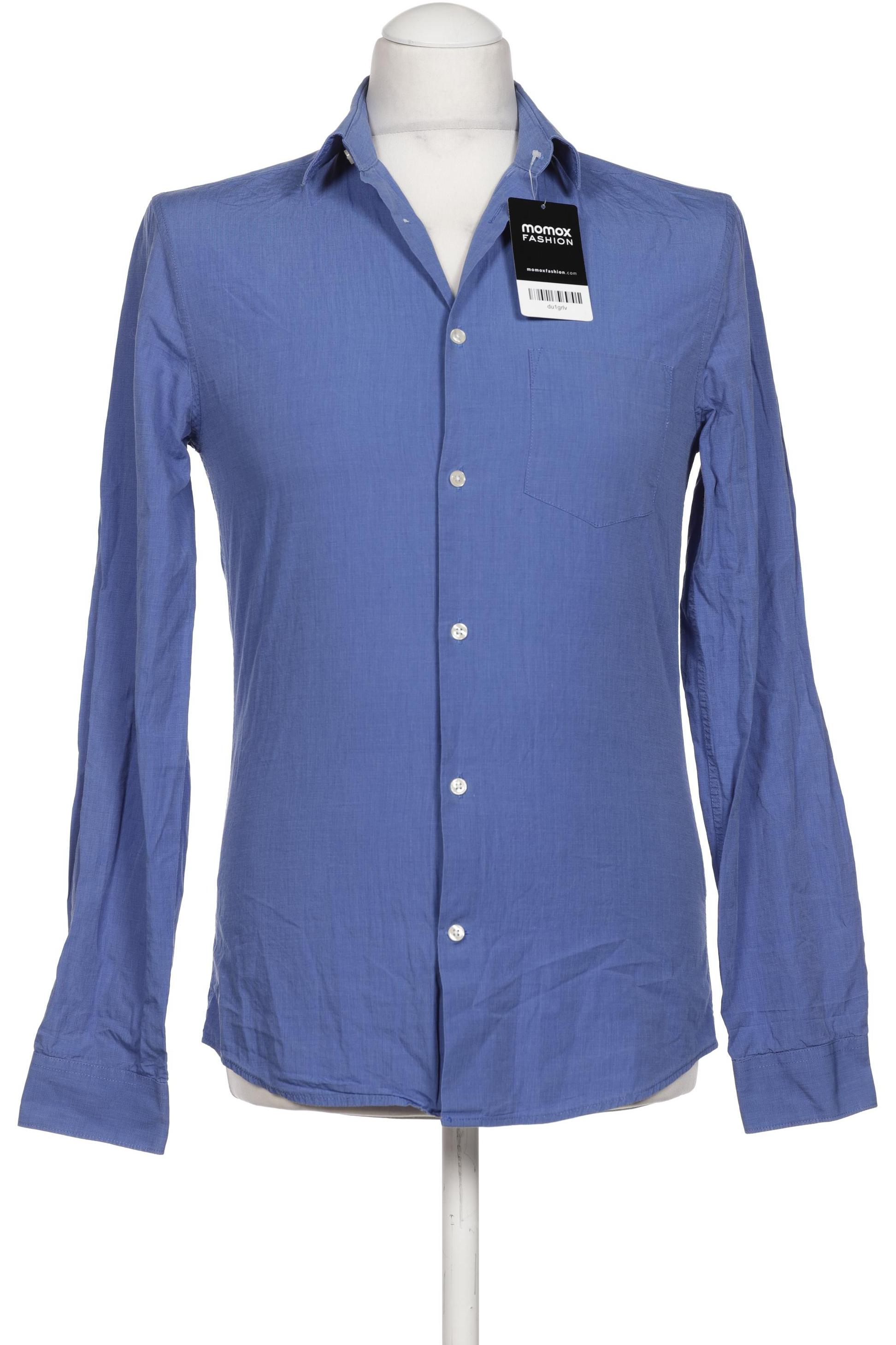 

H&M Herren Hemd, blau, Gr. 44