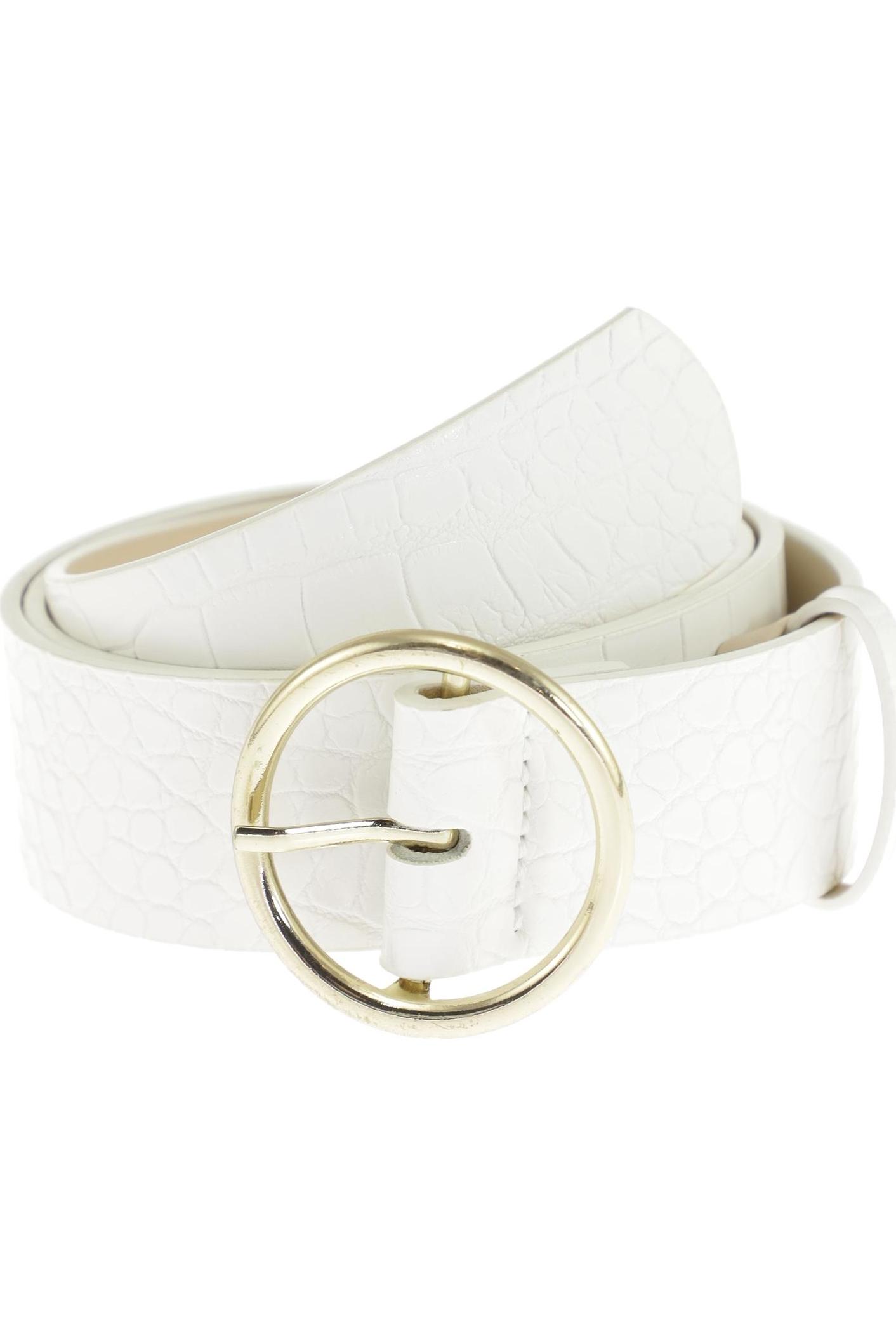 

H&M Herren Gürtel, weiß, Gr. 80