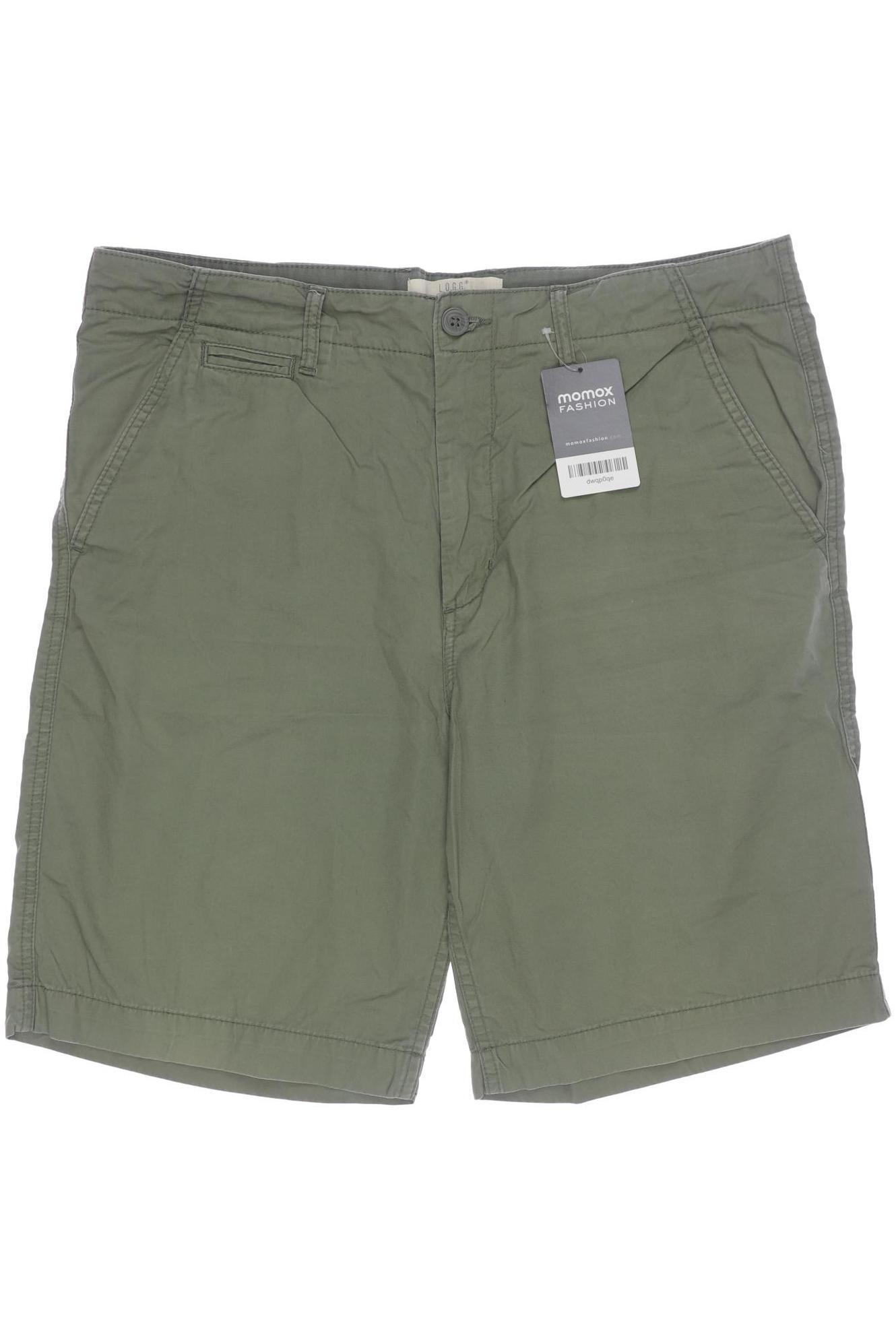 

H&M Herren Shorts, grün, Gr. 33