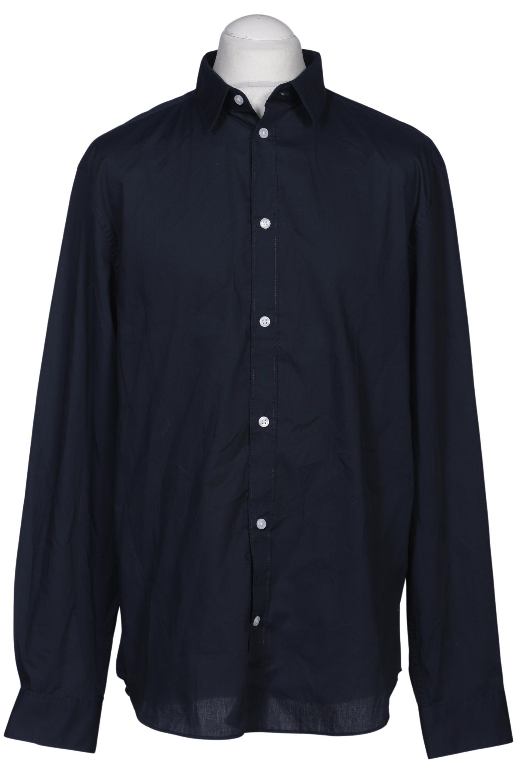 Thumbnail - H&amp;M Herren Hemd, marineblau, Gr. 54