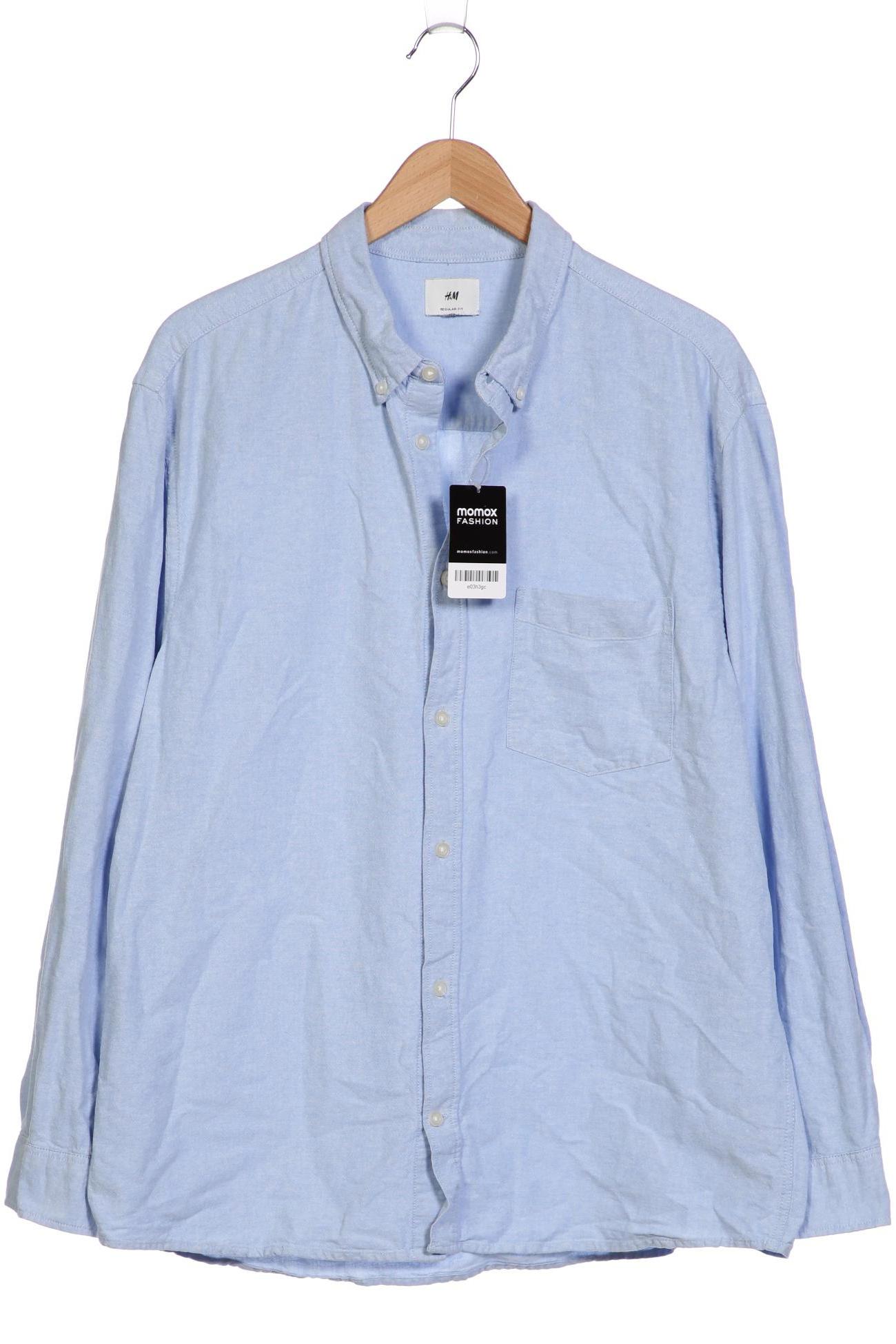 

H&M Herren Hemd, hellblau