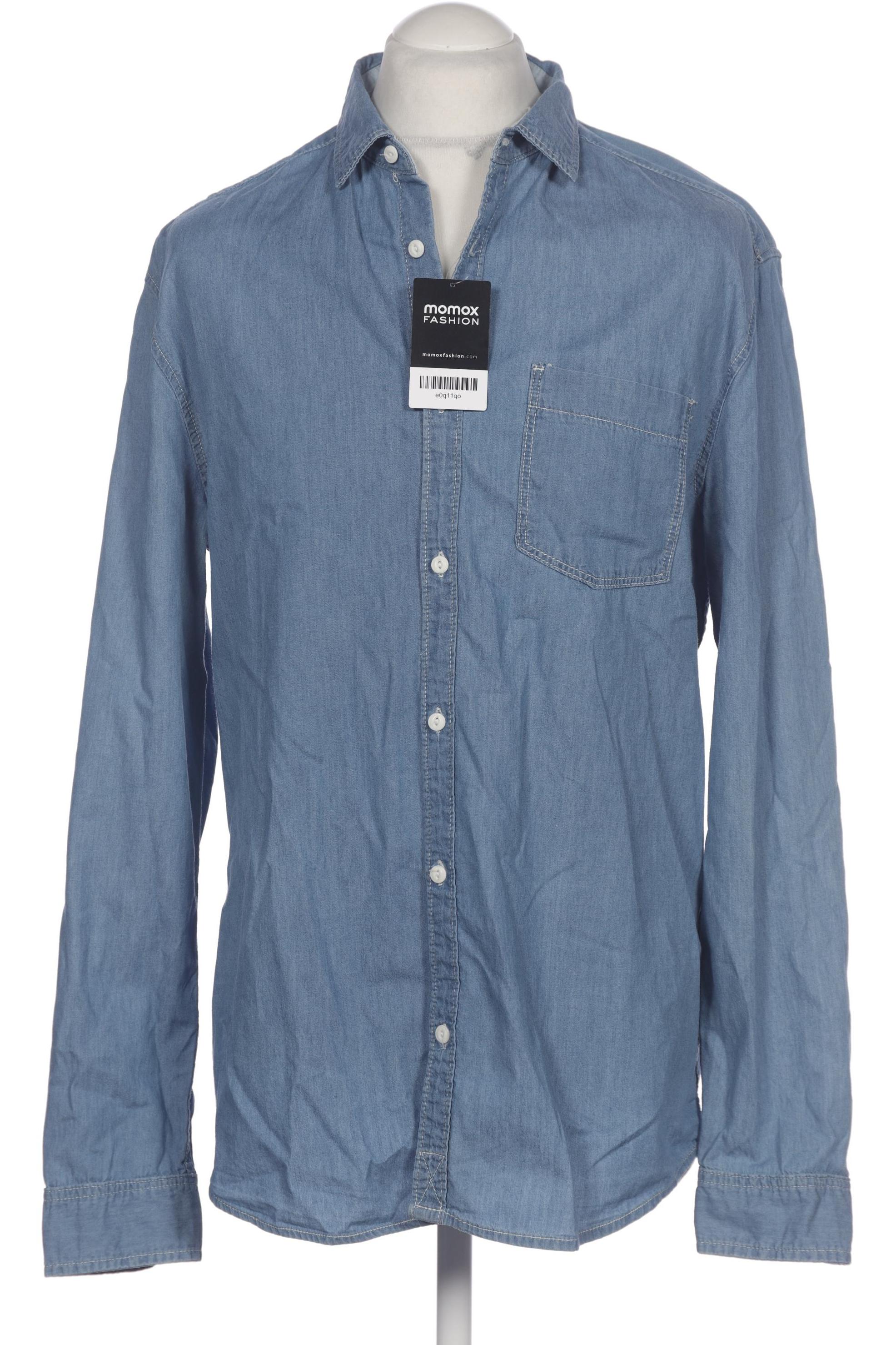 

H&M Herren Hemd, blau, Gr. 52