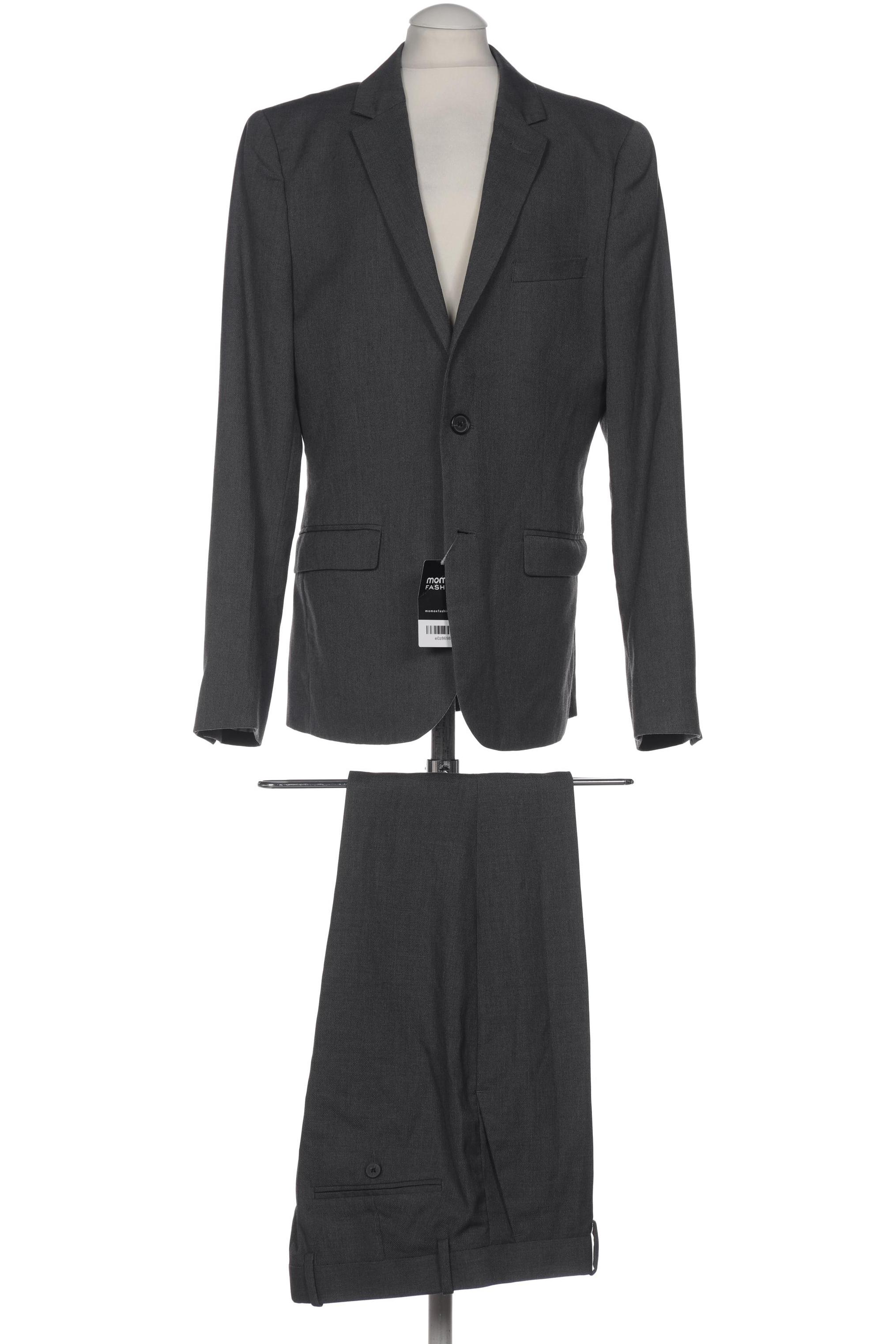 

H&M Herren Anzug, grau, Gr. 46