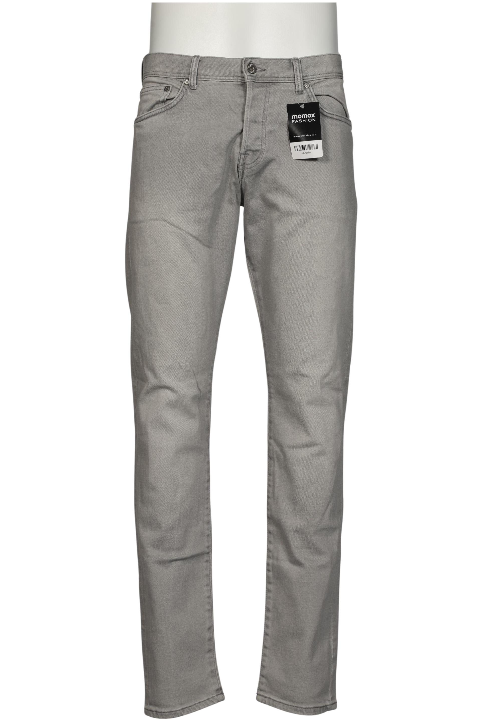 

H&M Herren Jeans, grau, Gr. 34