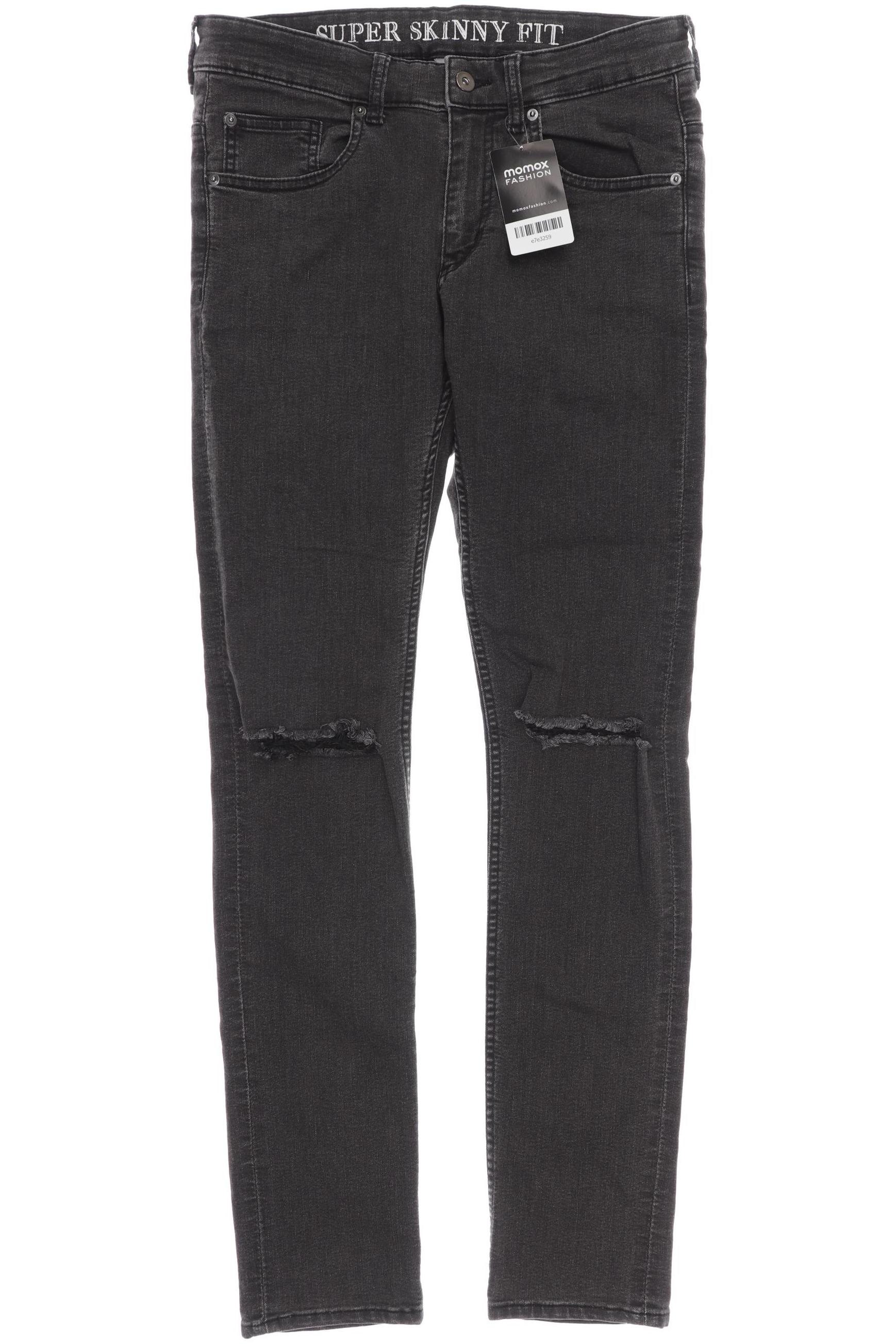 

H&M Herren Jeans, schwarz, Gr. 32