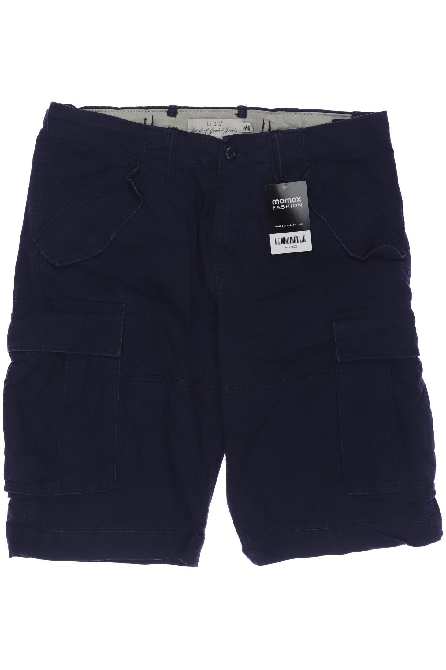 

H&M Herren Shorts, marineblau, Gr. 32