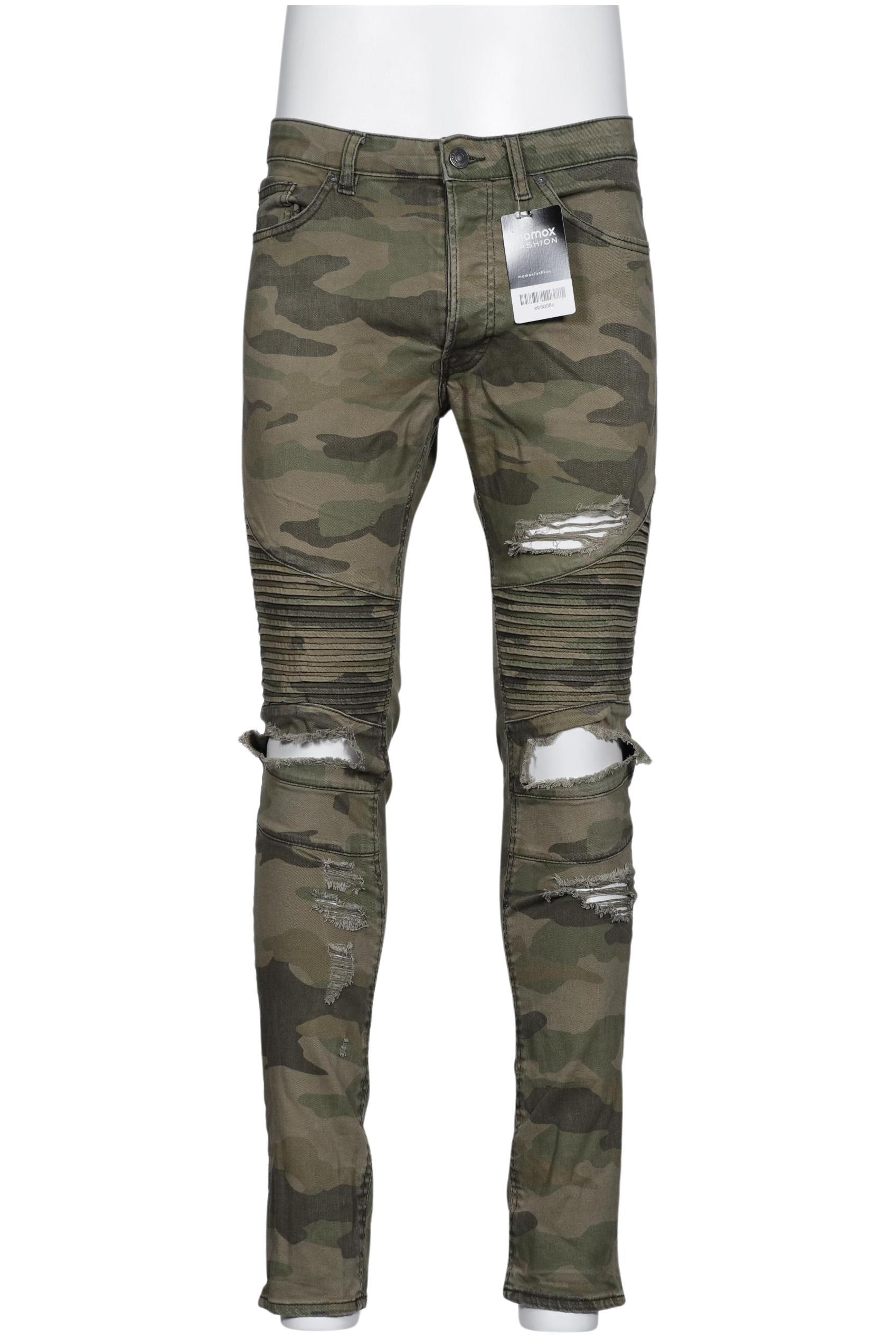 

H&M Herren Jeans, grün, Gr. 29