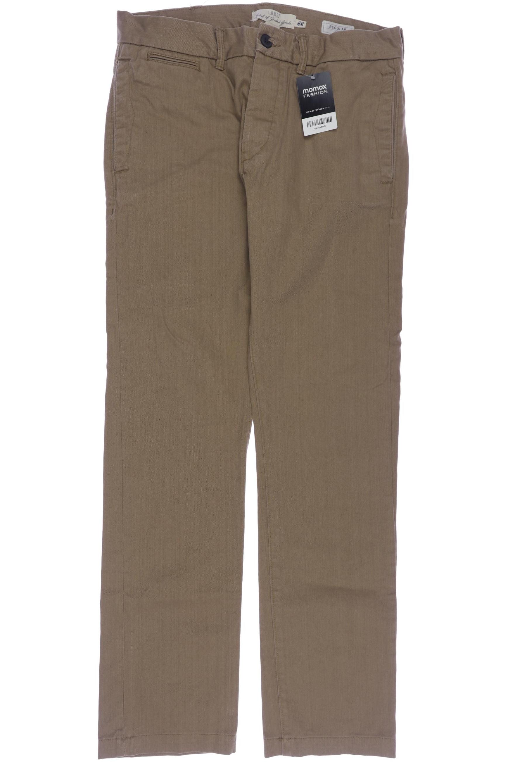 

H&M Herren Jeans, braun, Gr. 33