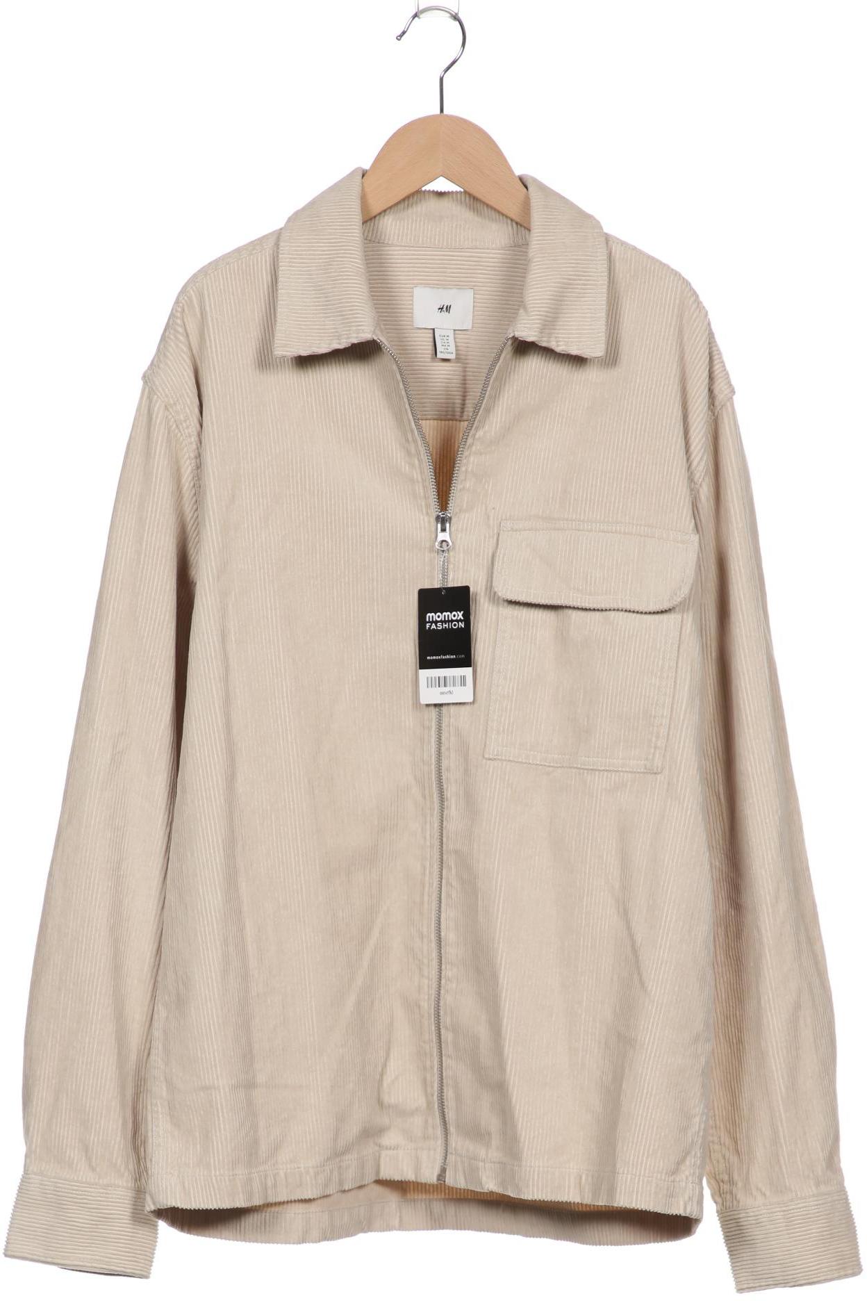 

H&M Herren Jacke, cremeweiß