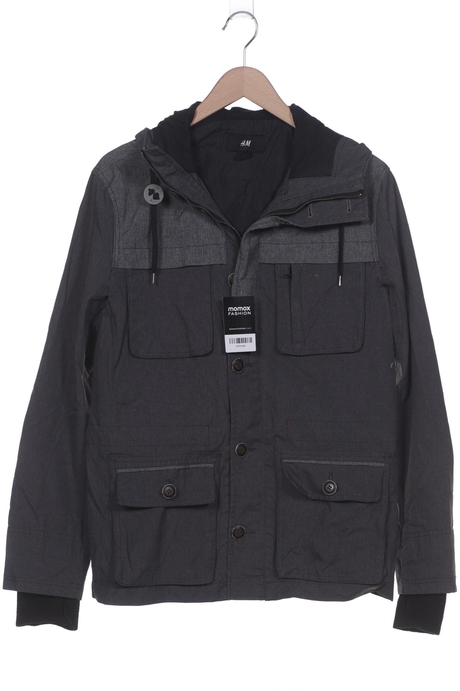 

H&M Herren Jacke, grau, Gr. 50
