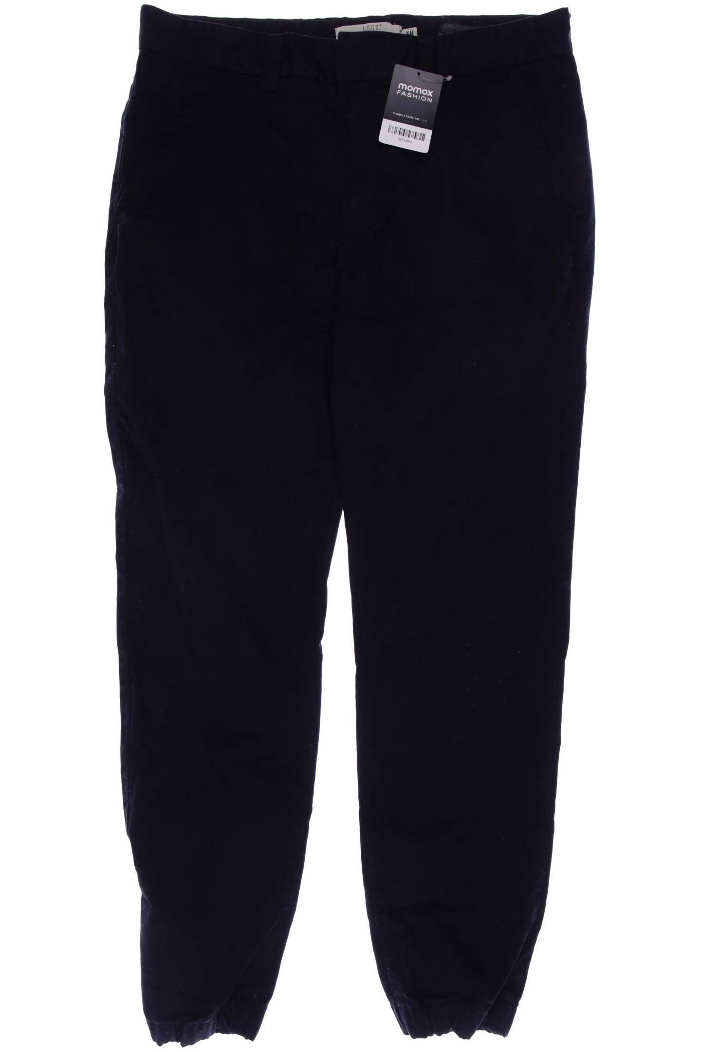 

H&M Herren Stoffhose, schwarz, Gr. 34