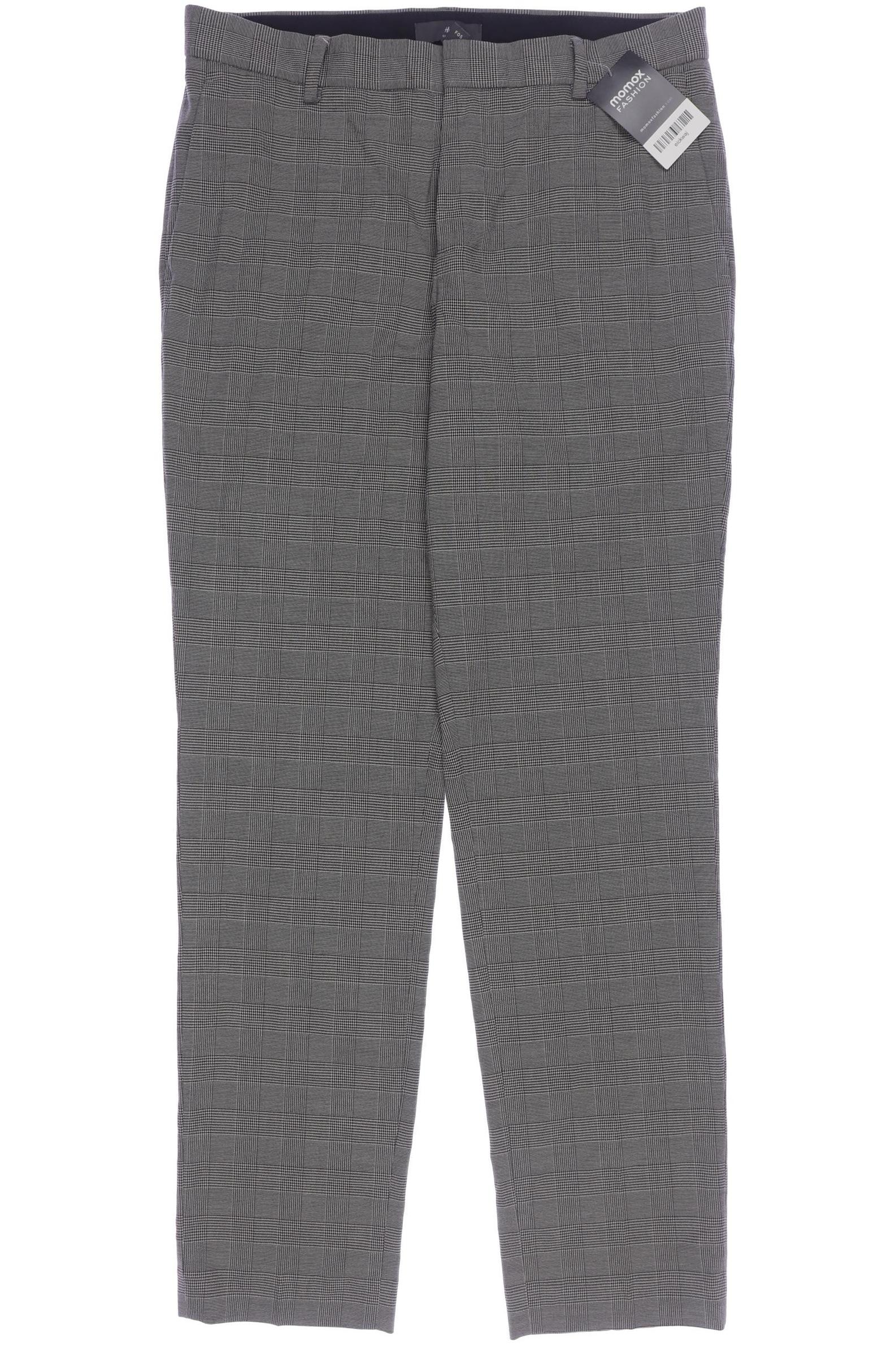 

H&M Herren Stoffhose, schwarz, Gr. 30