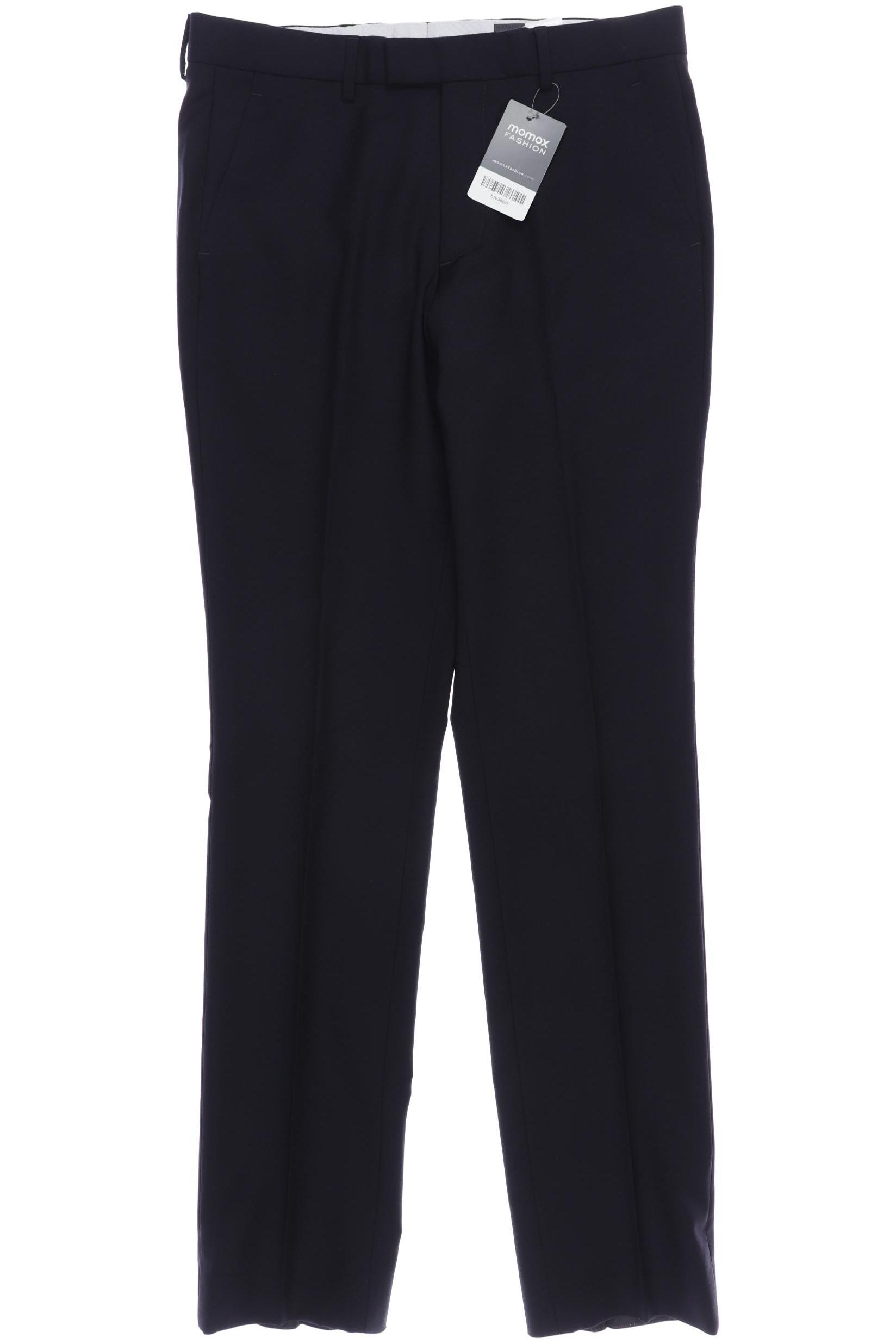 

H&M Herren Stoffhose, marineblau, Gr. 46