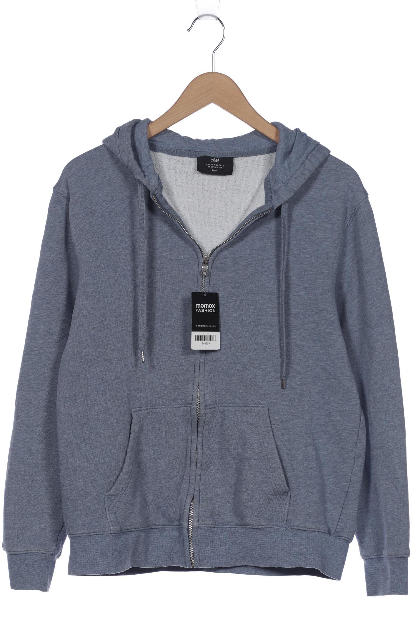 

H&M Herren Kapuzenpullover, blau