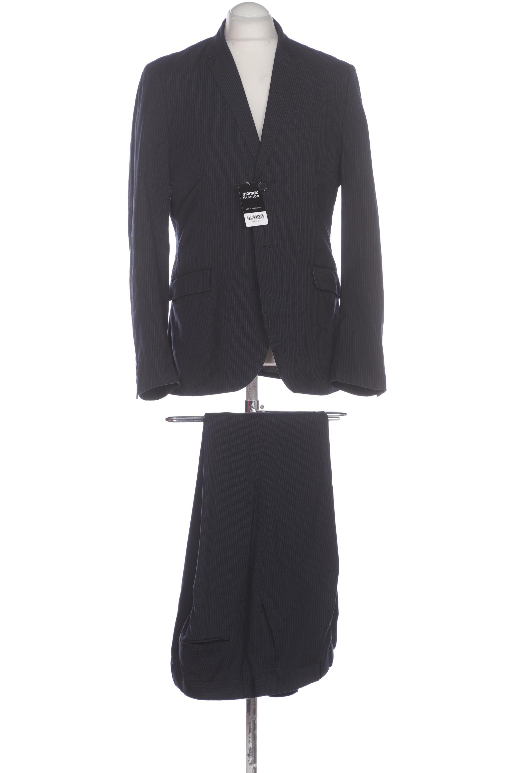 

H&M Herren Anzug, marineblau, Gr. 52