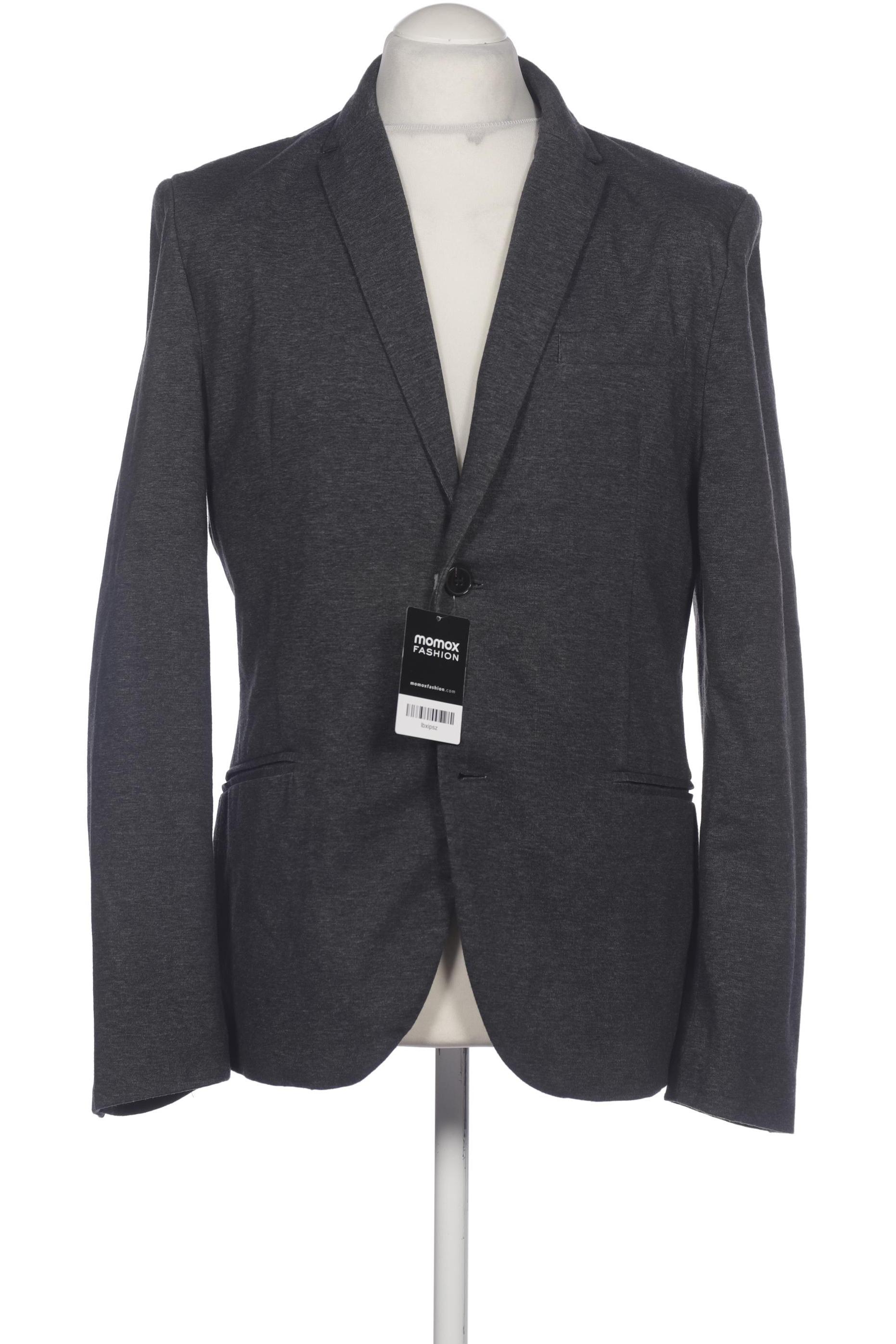 

H&M Herren Sakko, grau, Gr. 50