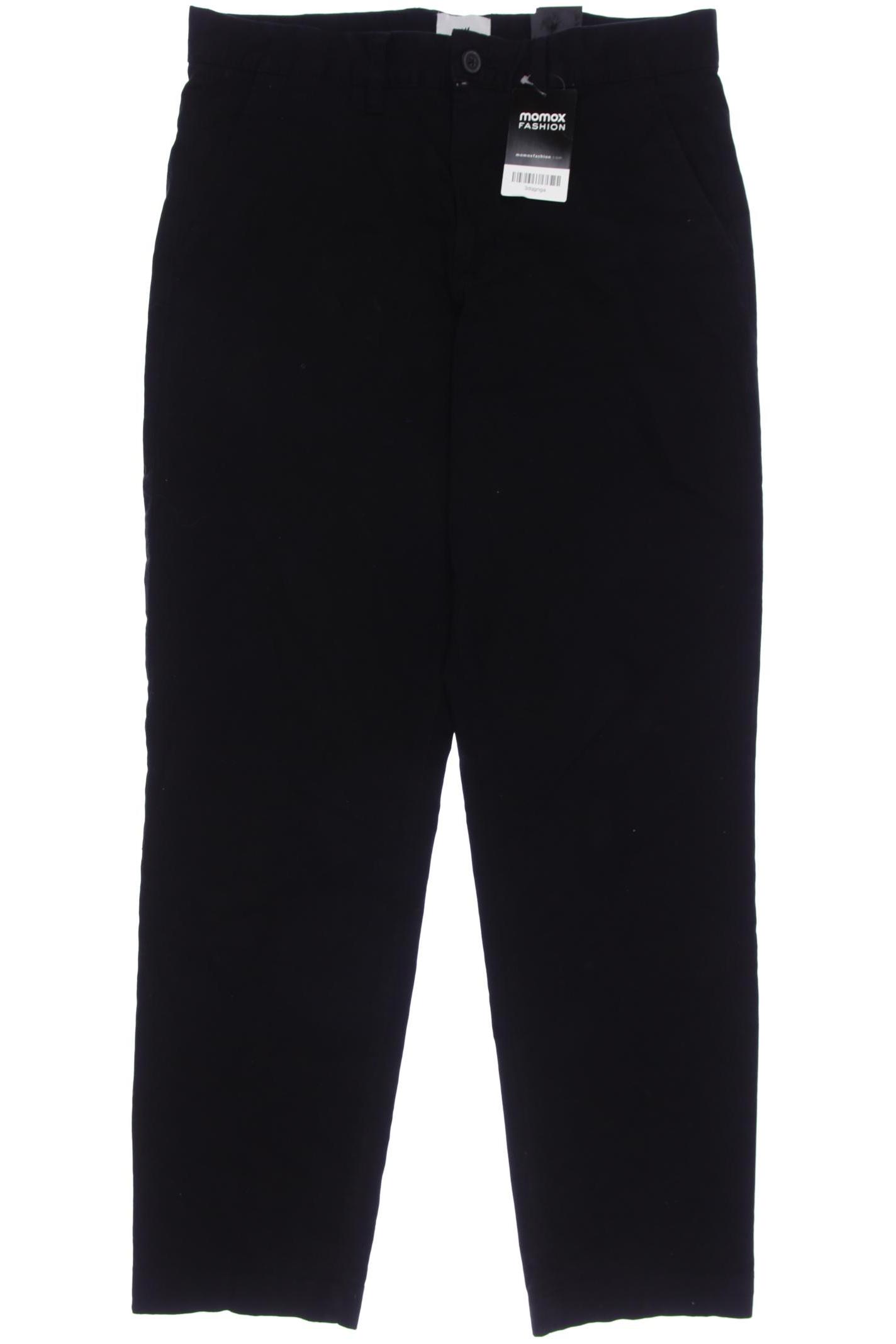 

H&M Herren Stoffhose, schwarz, Gr. 30