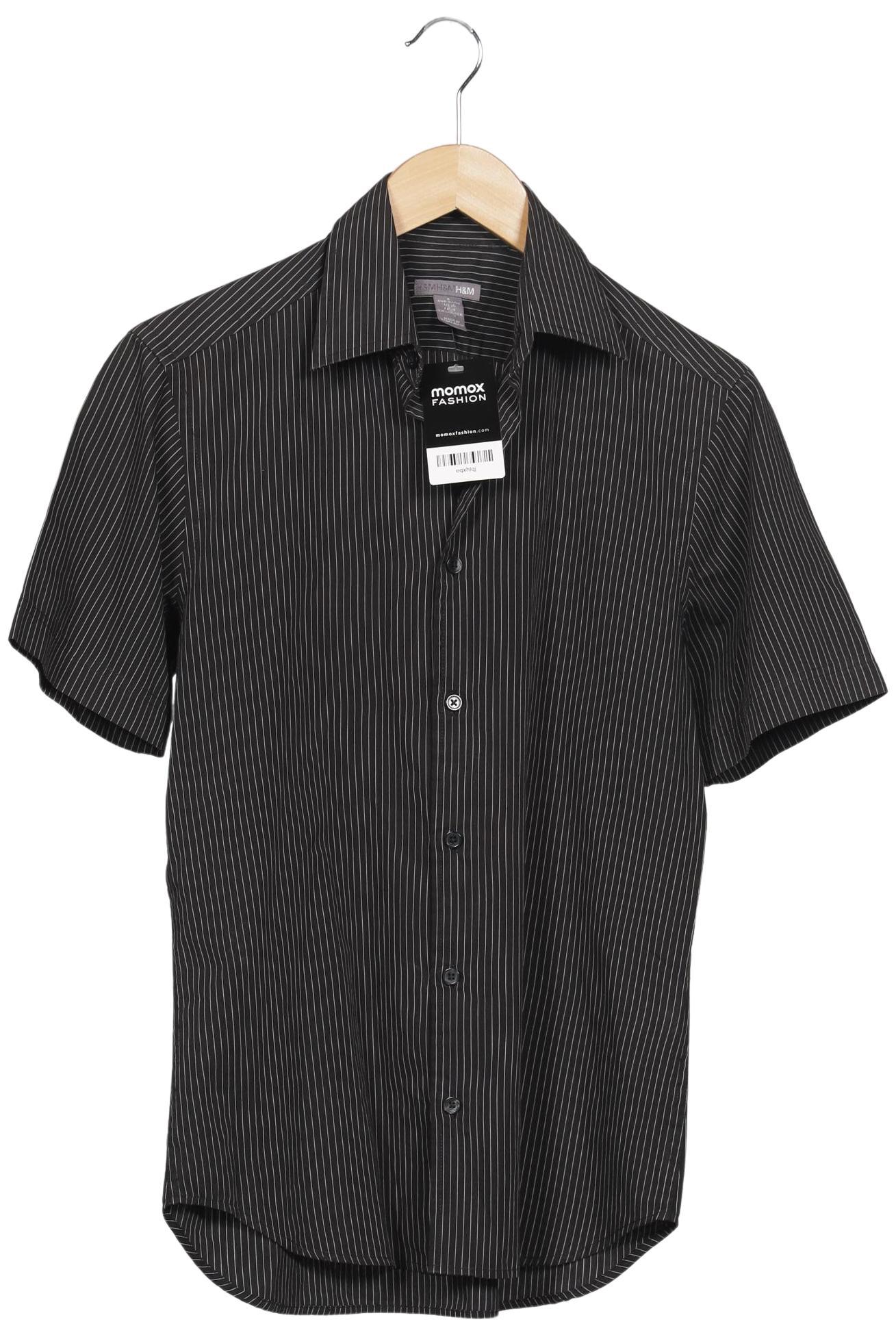 

H&M Herren Hemd, grau, Gr. 44