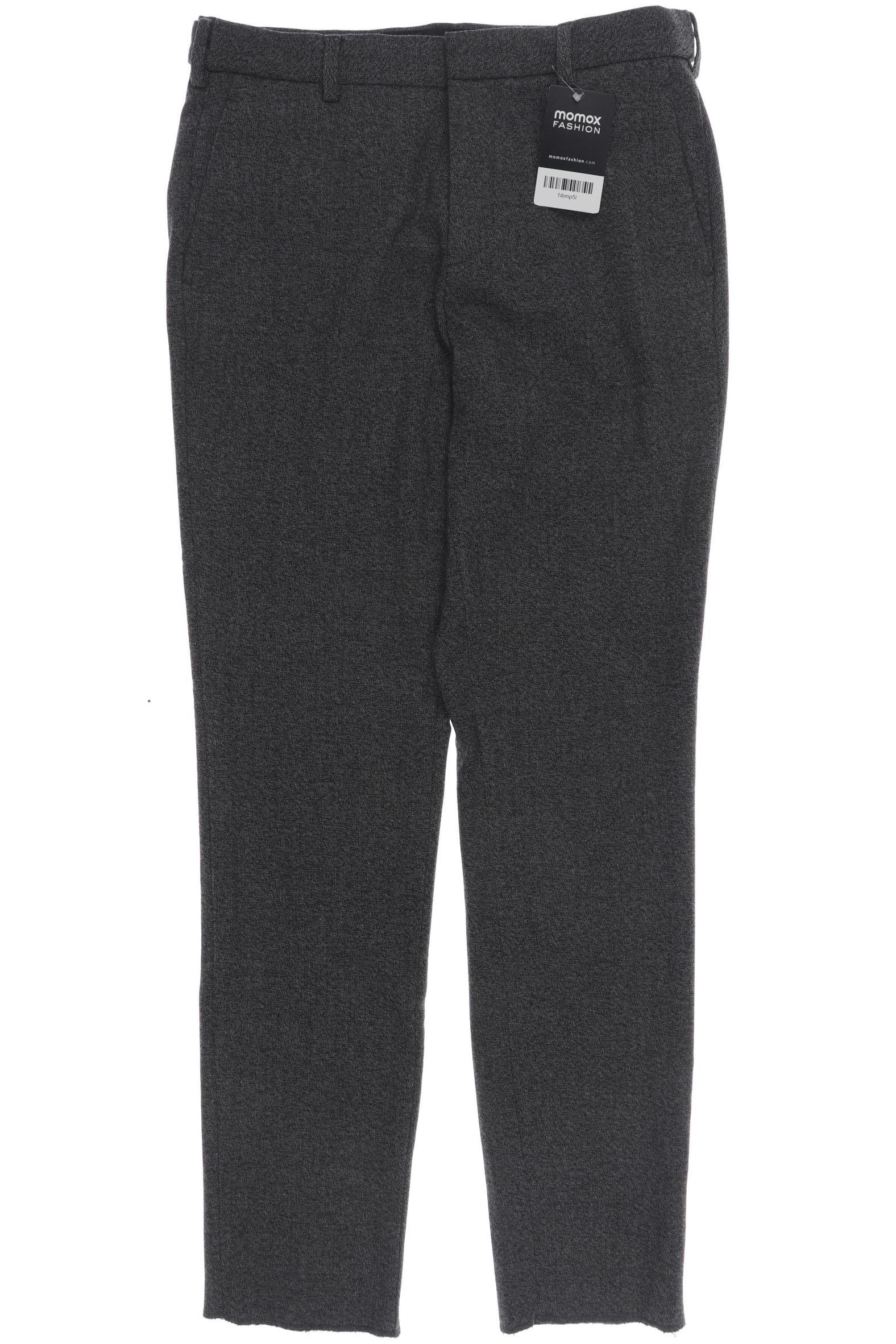 

H&M Herren Stoffhose, grau, Gr. 46