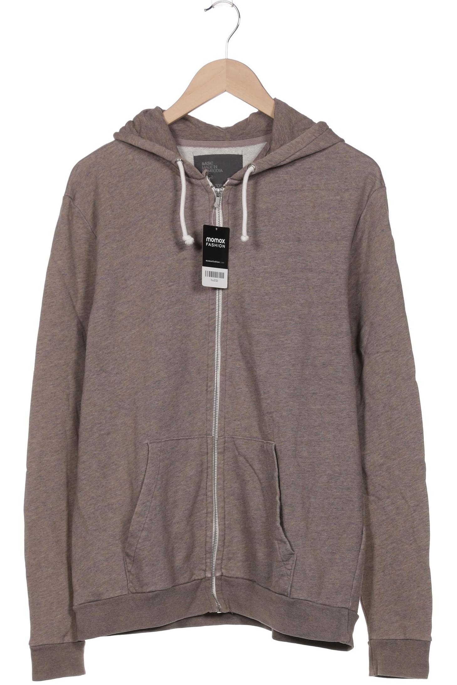 

H&M Herren Kapuzenpullover, braun, Gr. 52