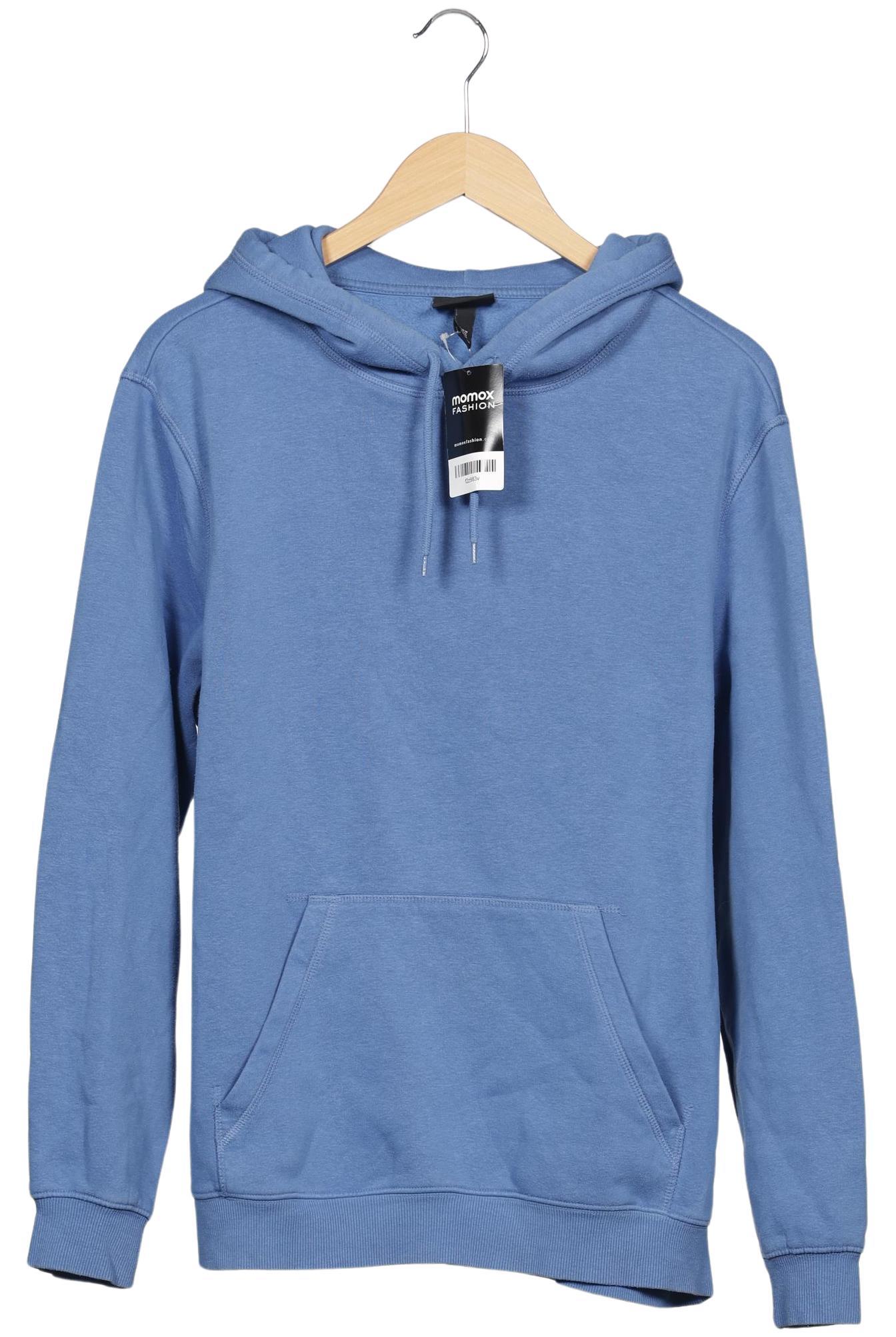 

H&M Herren Kapuzenpullover, hellblau, Gr. 48