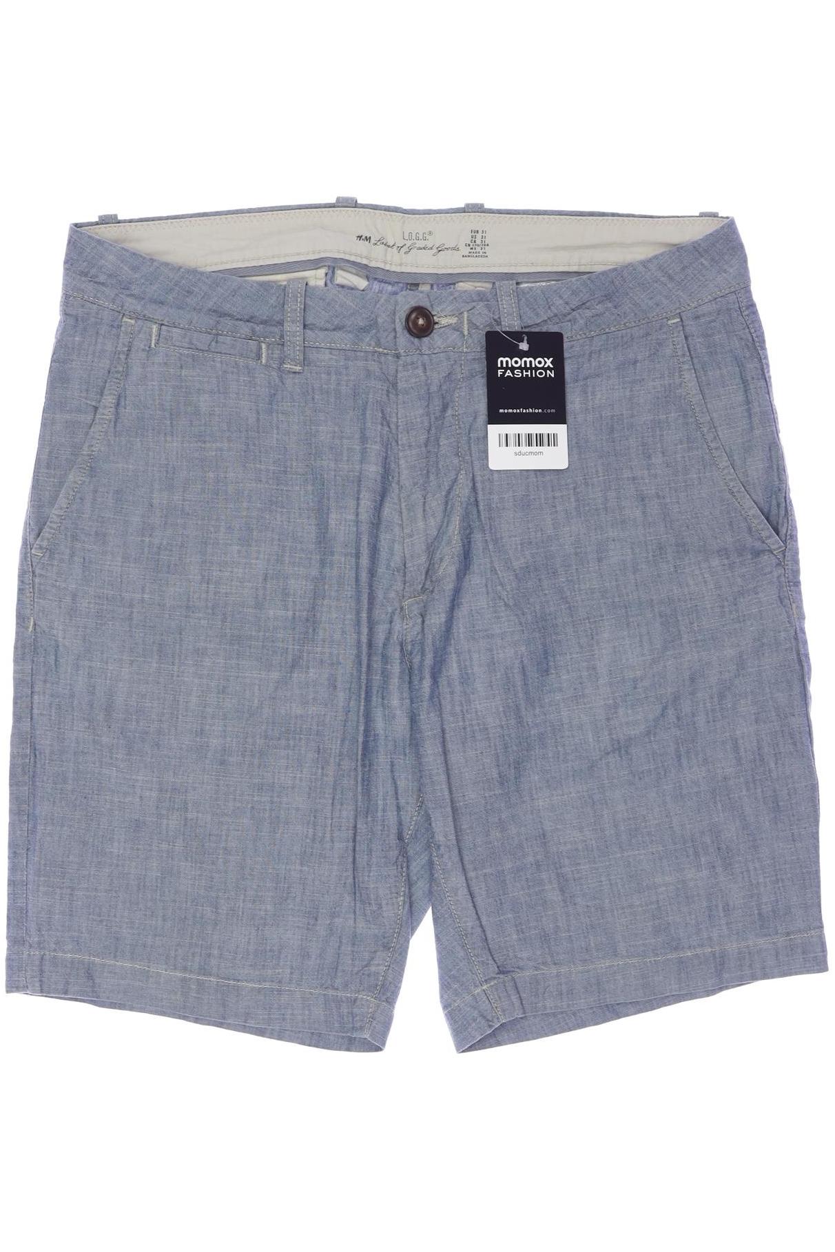 

H&M Herren Shorts, hellblau, Gr. 31