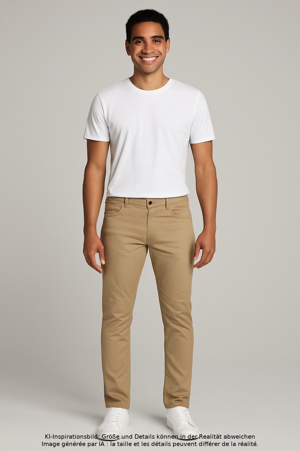 Thumbnail - H&amp;M Herren Jeans, beige, Gr. 30