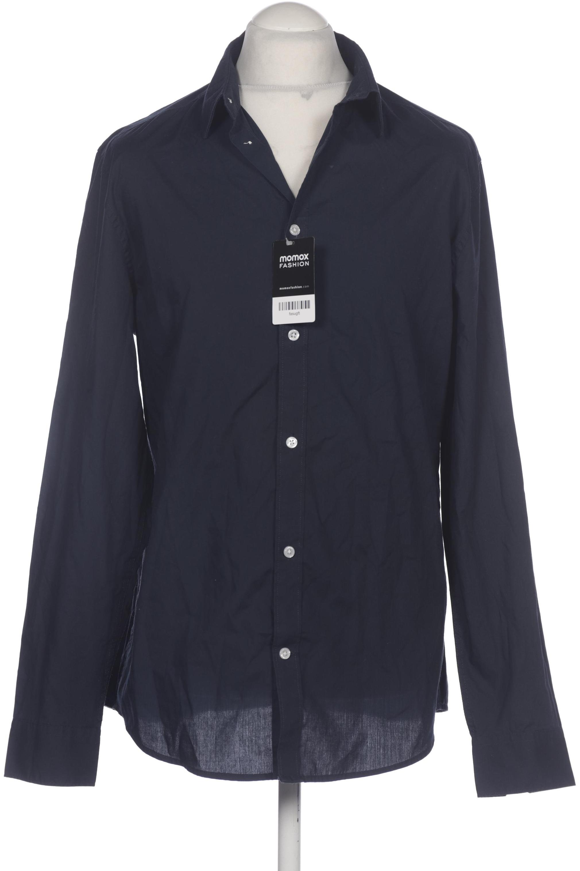 Thumbnail - H&amp;M Herren Hemd, marineblau, Gr. 52