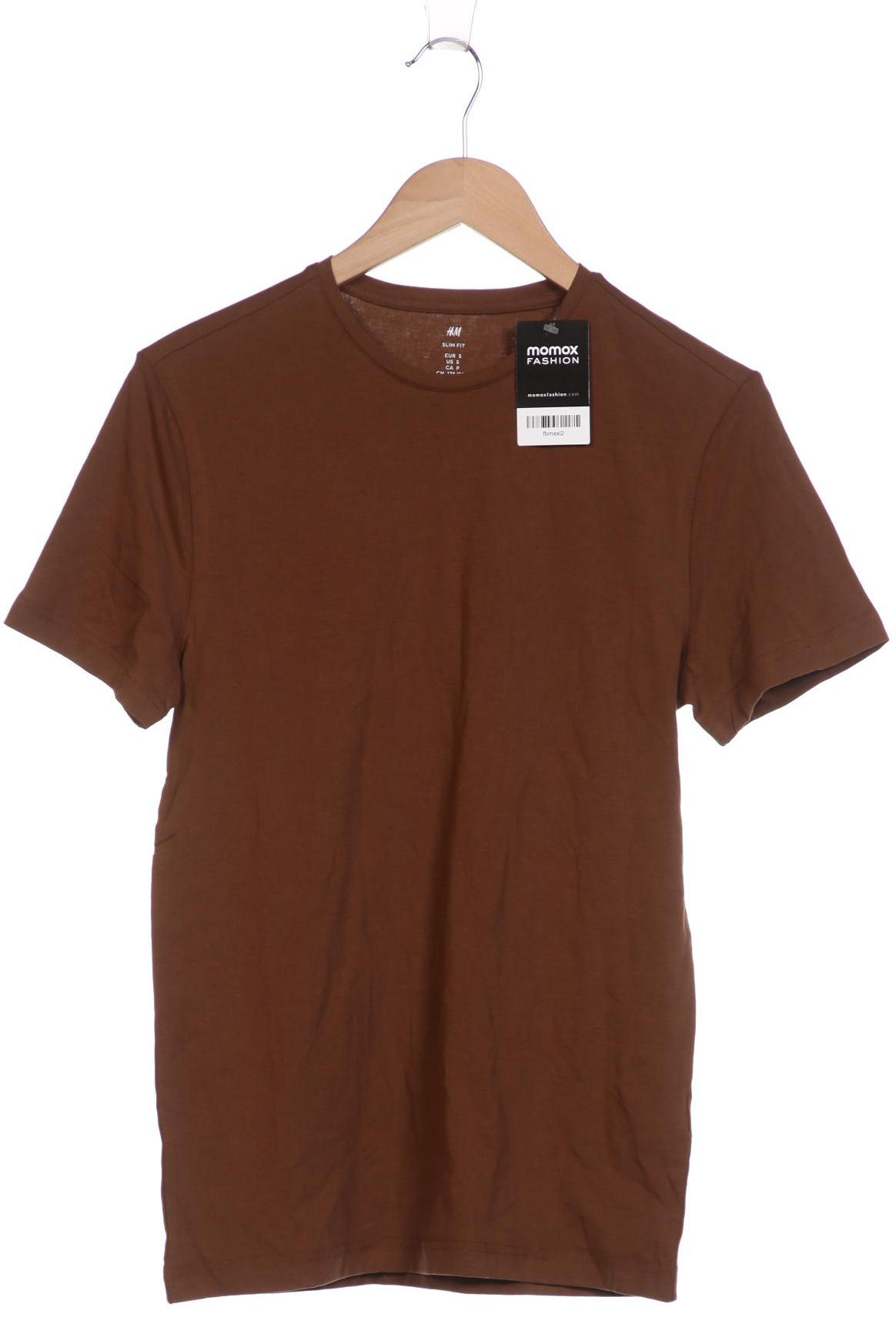 

H&M Herren T-Shirt, braun, Gr. 46