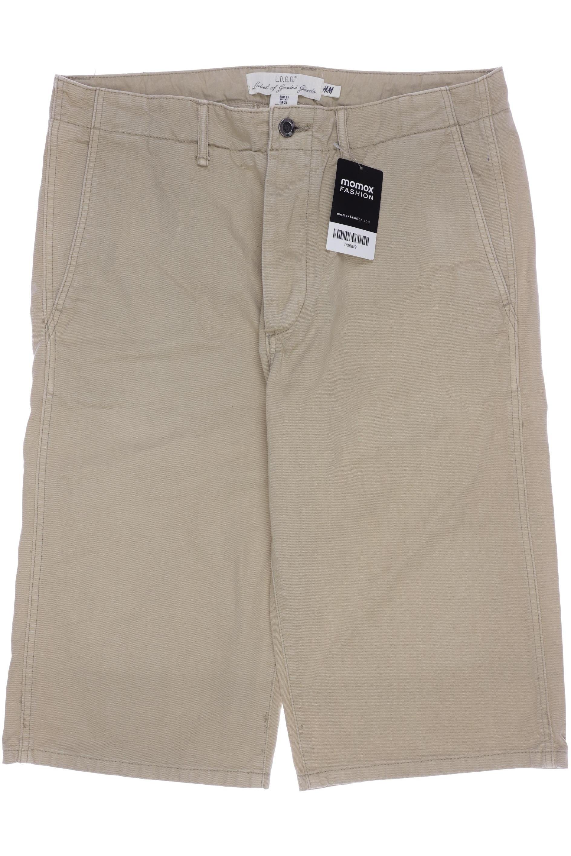 

H&M Herren Shorts, beige, Gr. 31