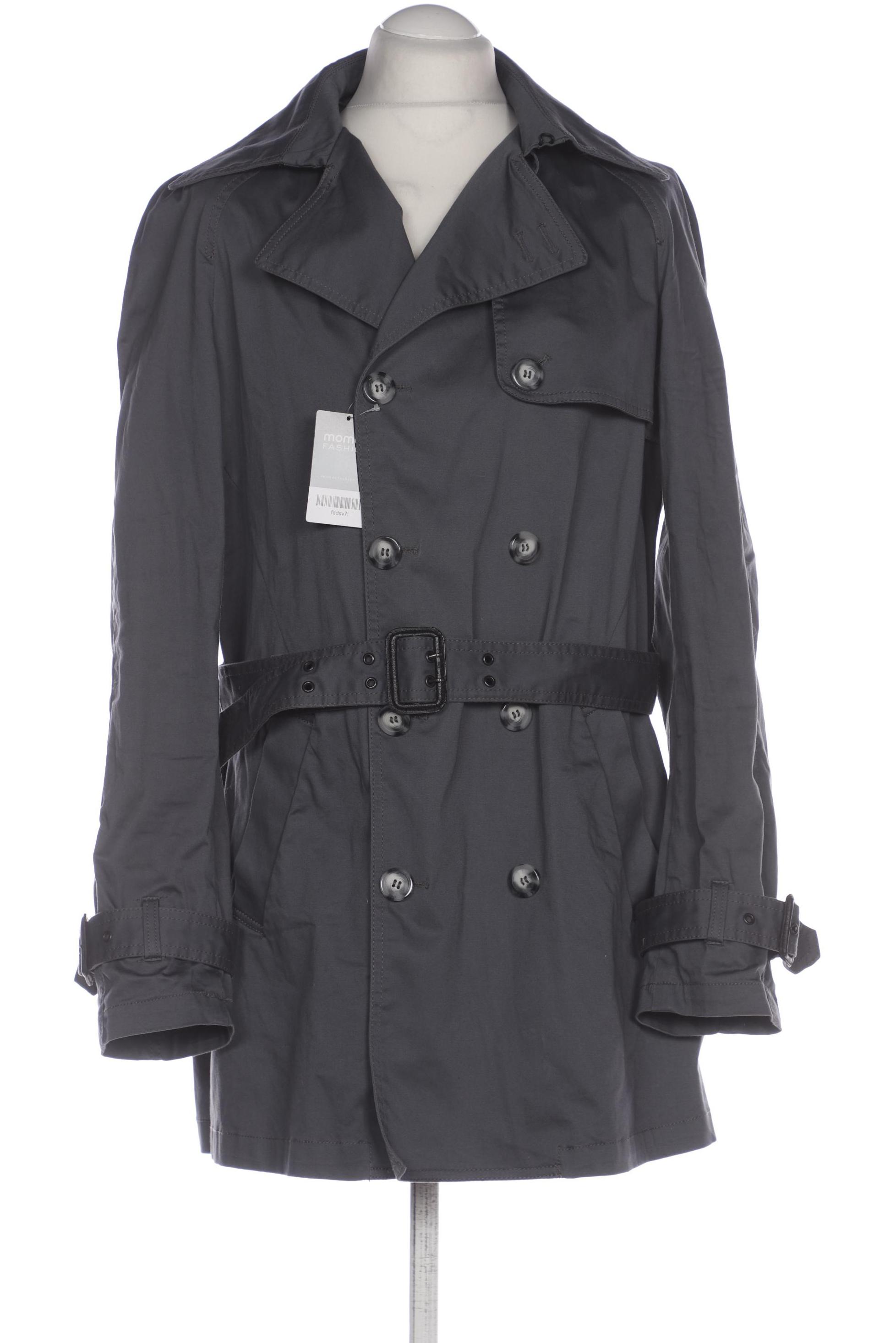 

H&M Herren Mantel, grau, Gr. 54