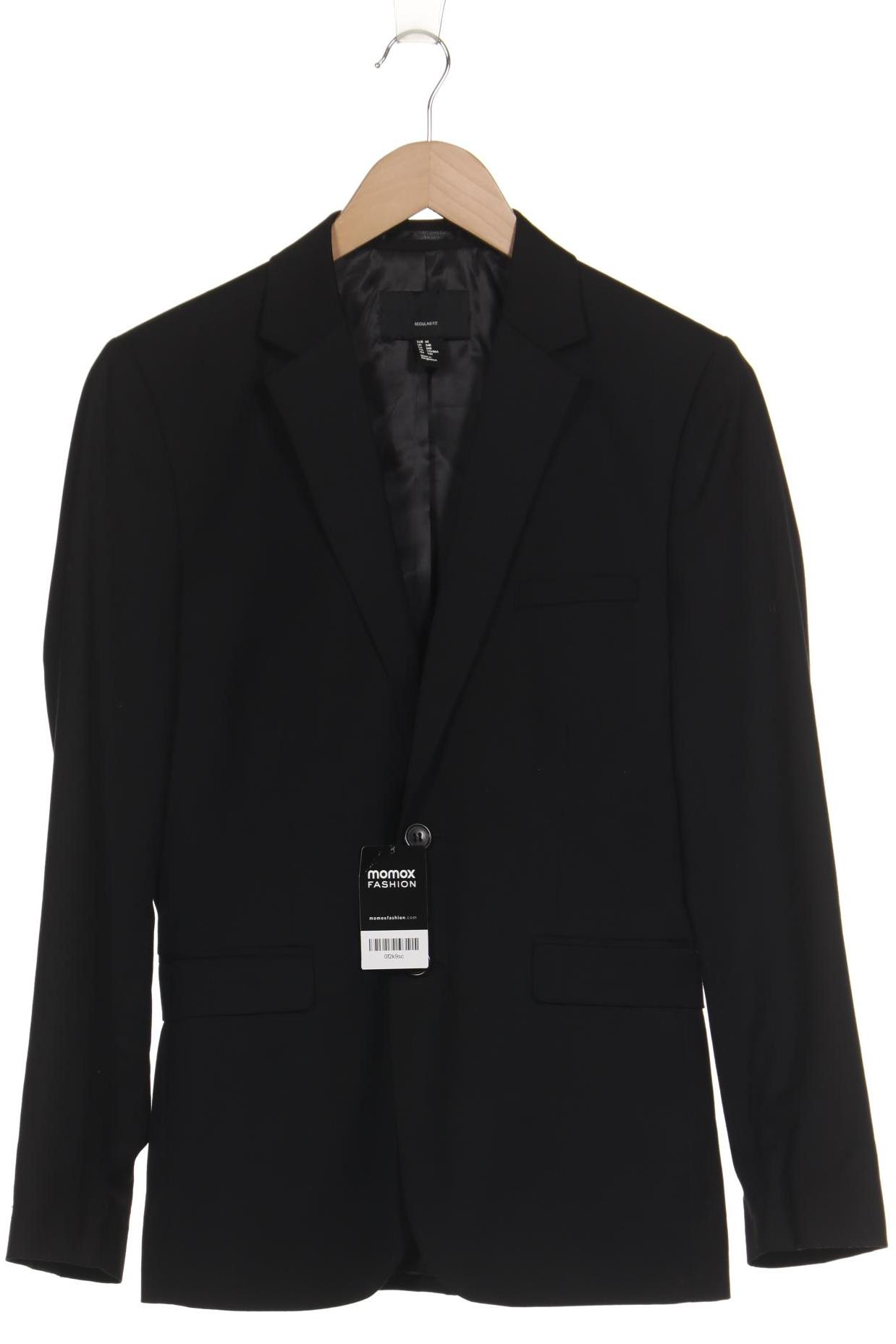 

H&M Herren Sakko, schwarz, Gr. 44