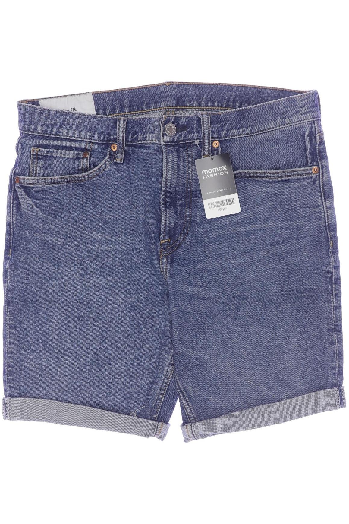 

H&M Herren Shorts, blau, Gr. 32