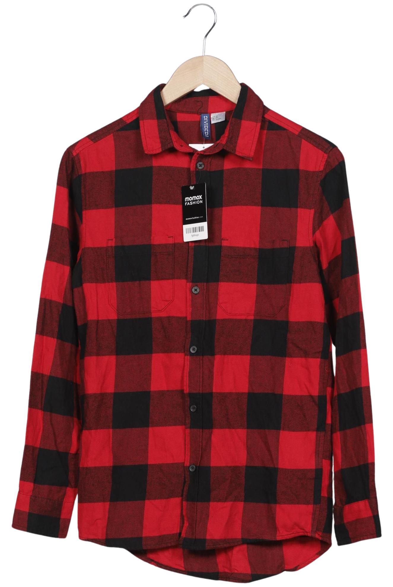 

H&M Herren Hemd, mehrfarbig, Gr. 44